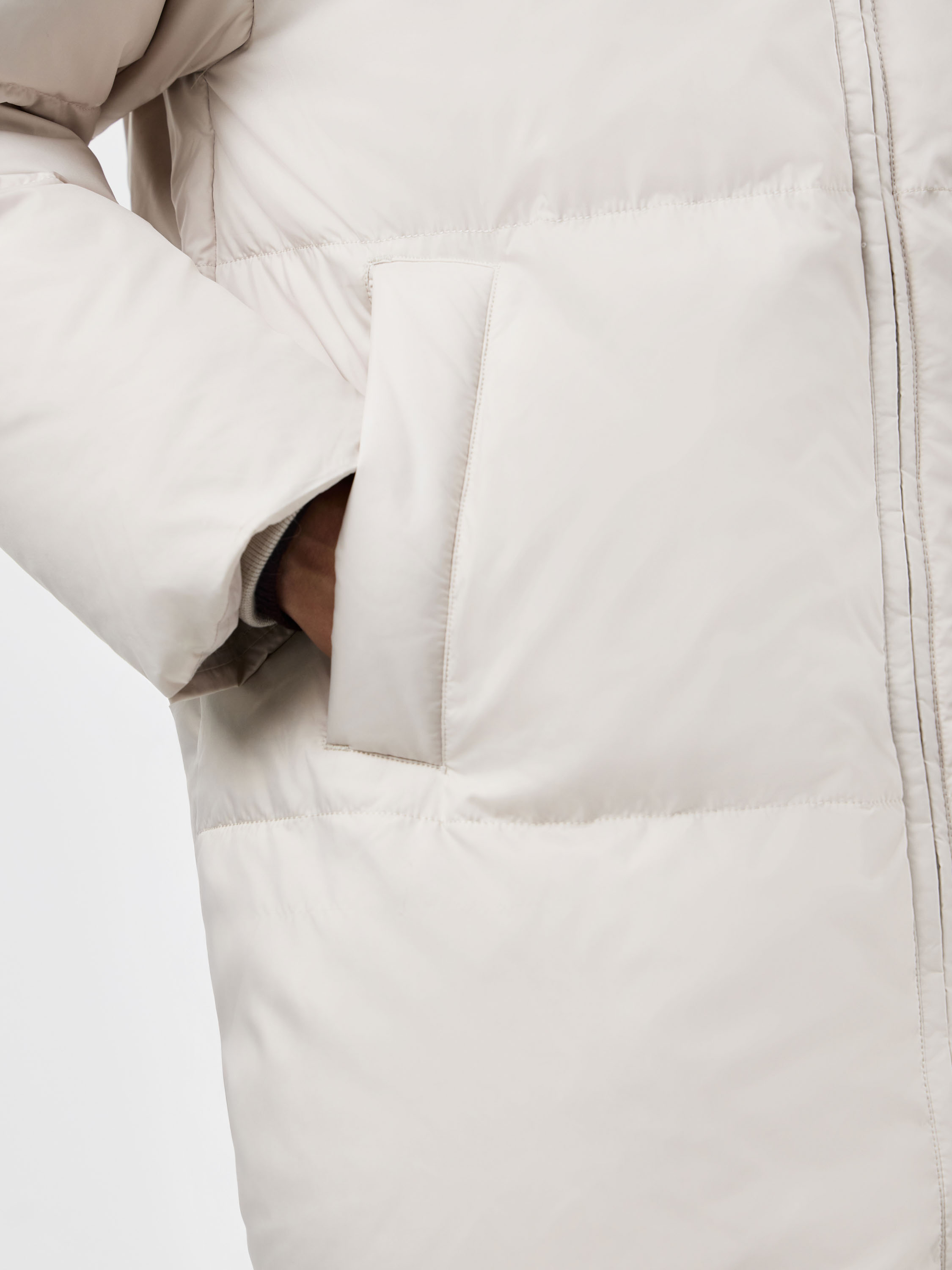 Пуховик удлиненный Пуховик удлиненный