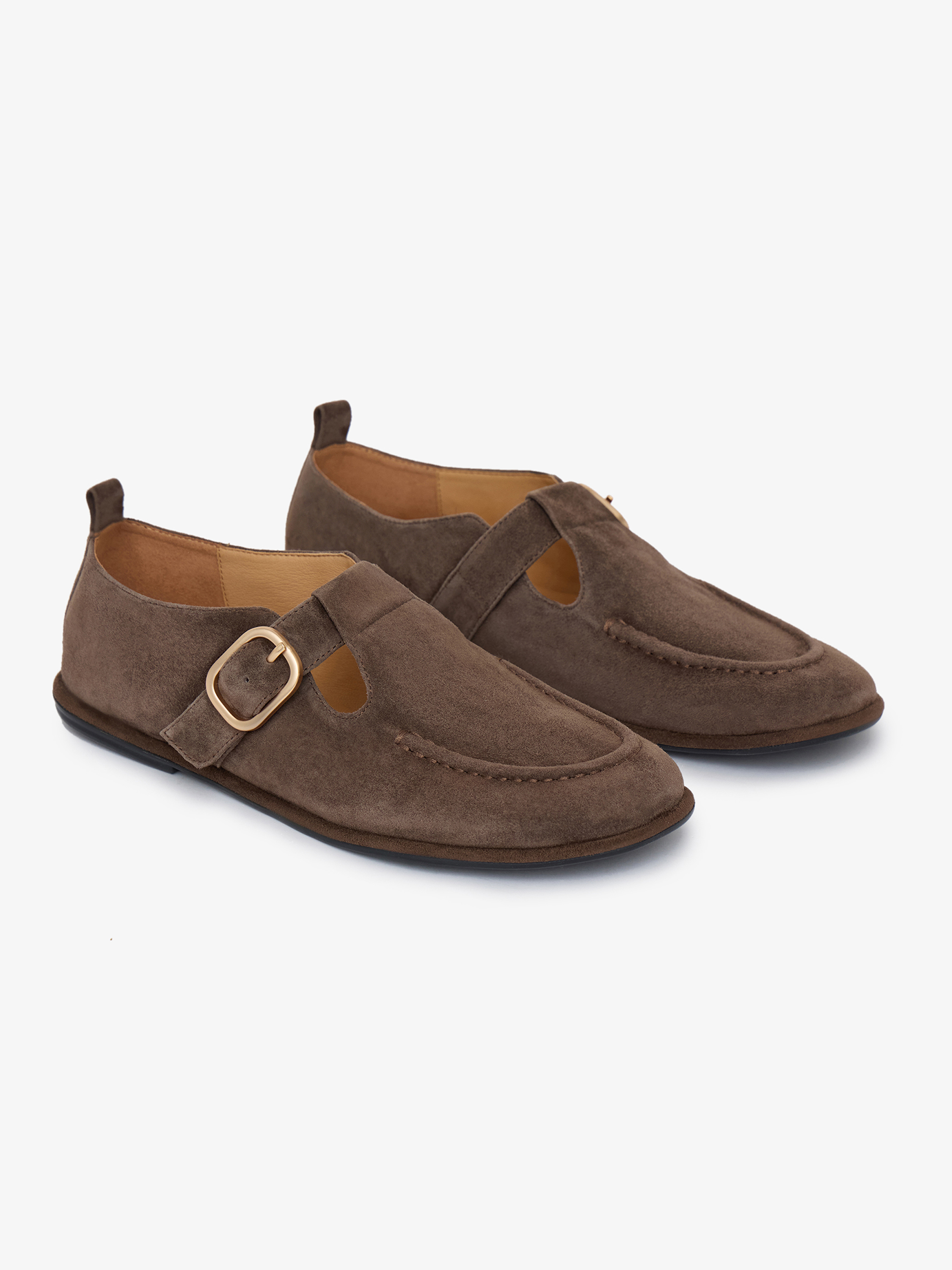 Лоферы из натуральной замши Лоферы из натуральной замши