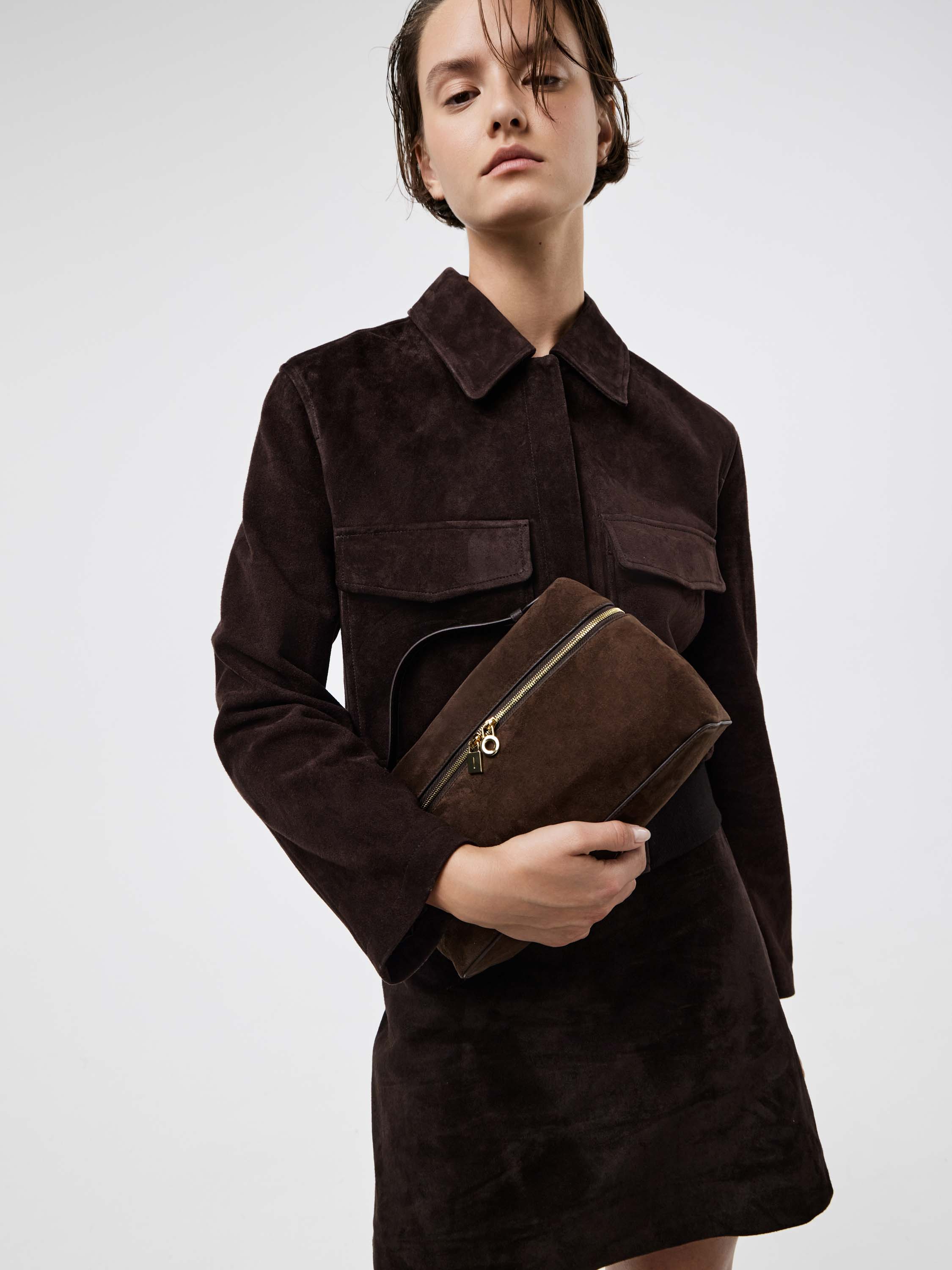 Сумка из замши Сумка из замши