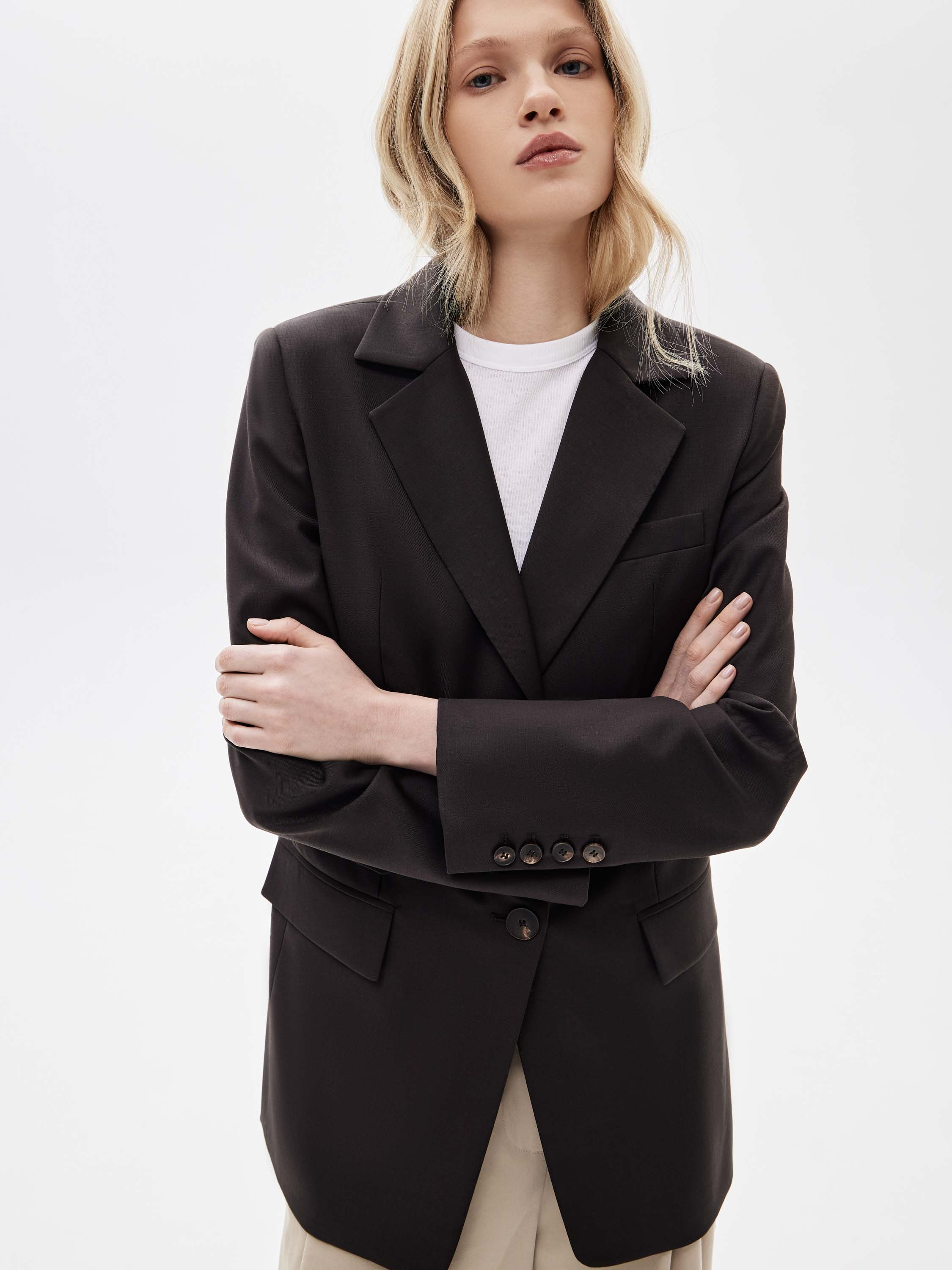 Жакет из смесового полотна Жакет из смесового полотна