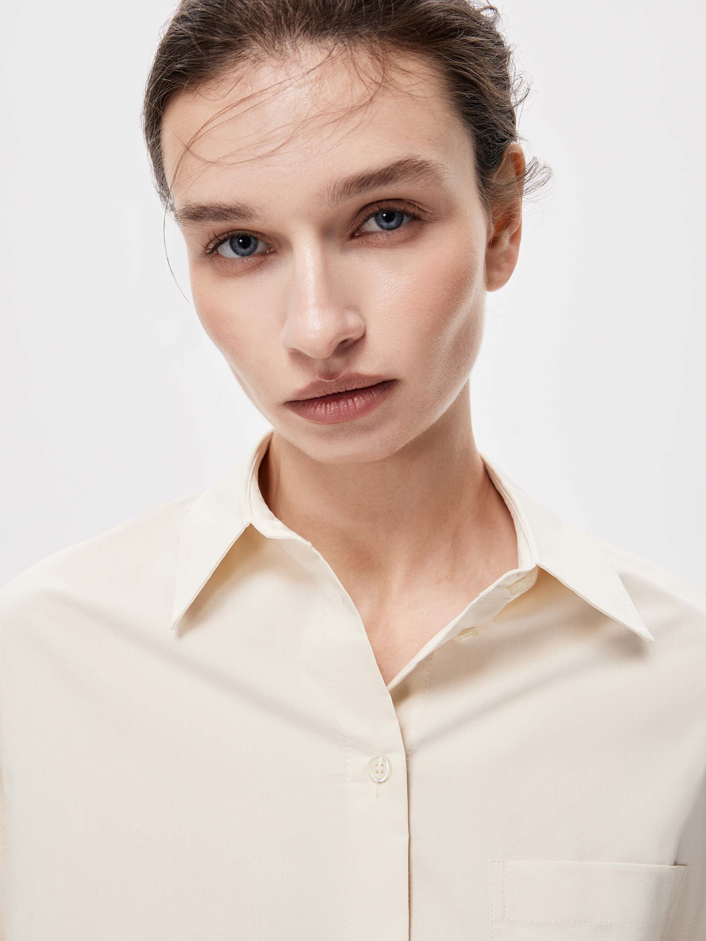 Рубашка с накладным карманом Рубашка с накладным карманом