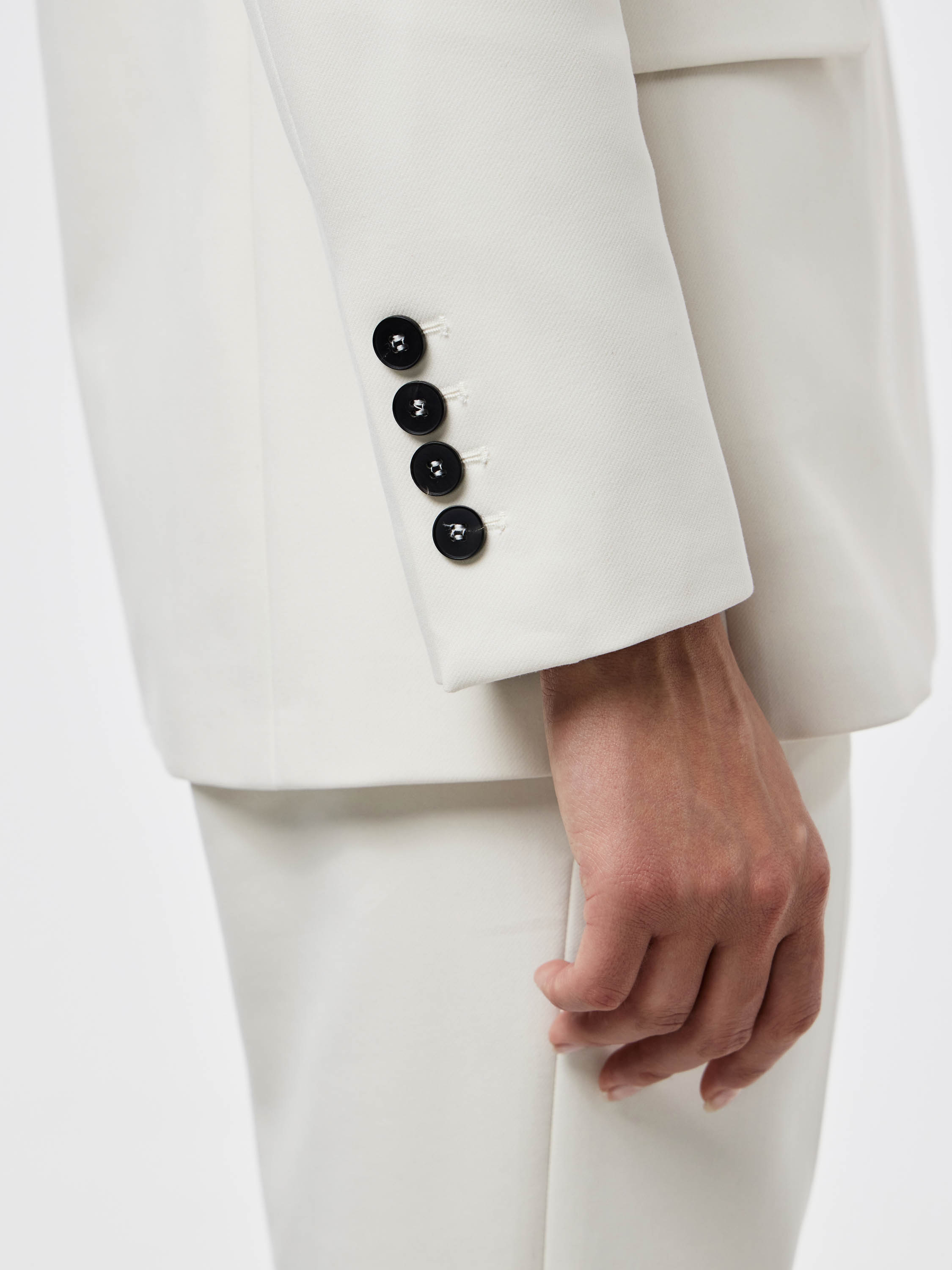 Жакет двубортный из хлопка Жакет двубортный из хлопка