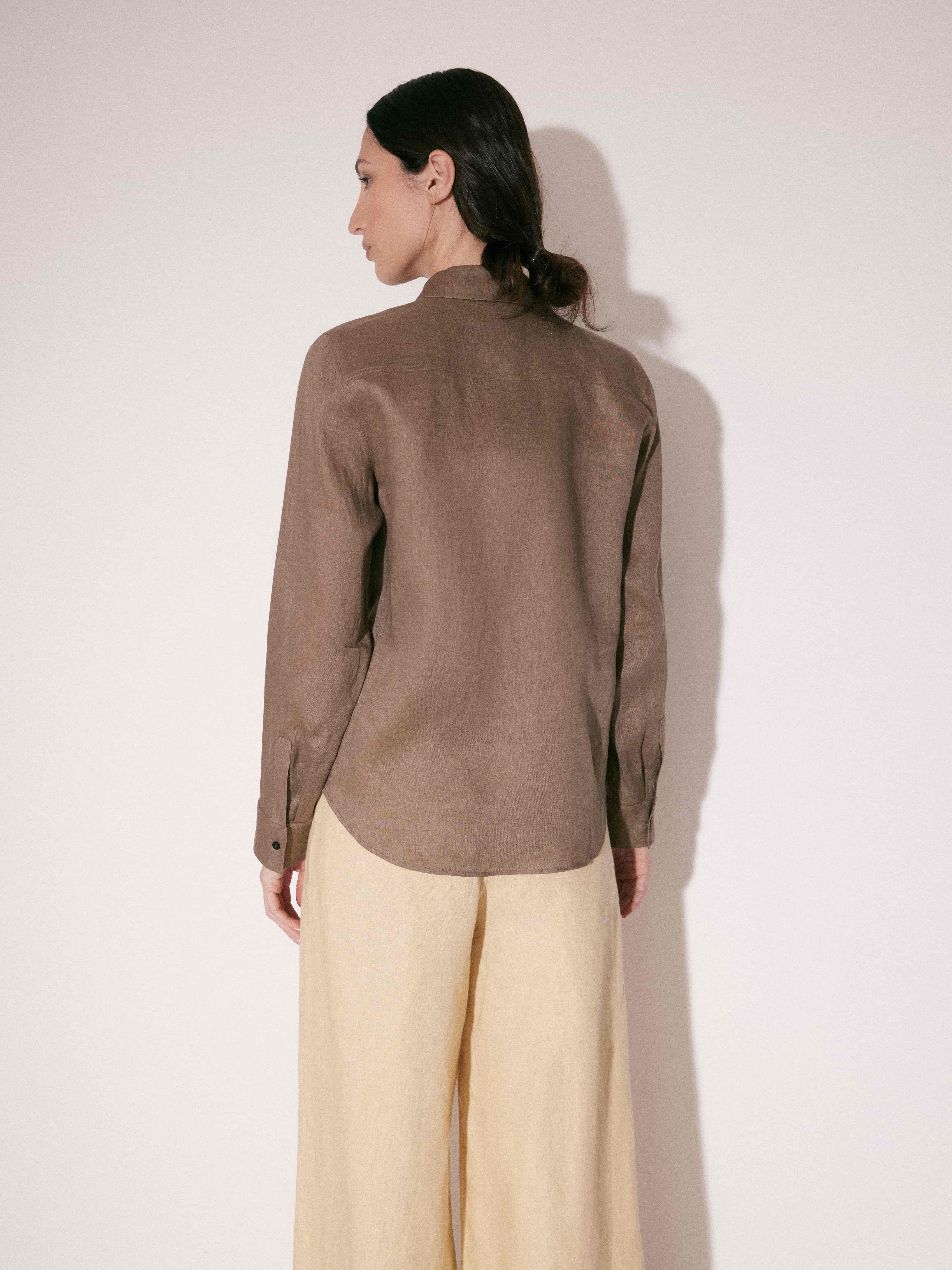 Рубашка изо льна Рубашка изо льна