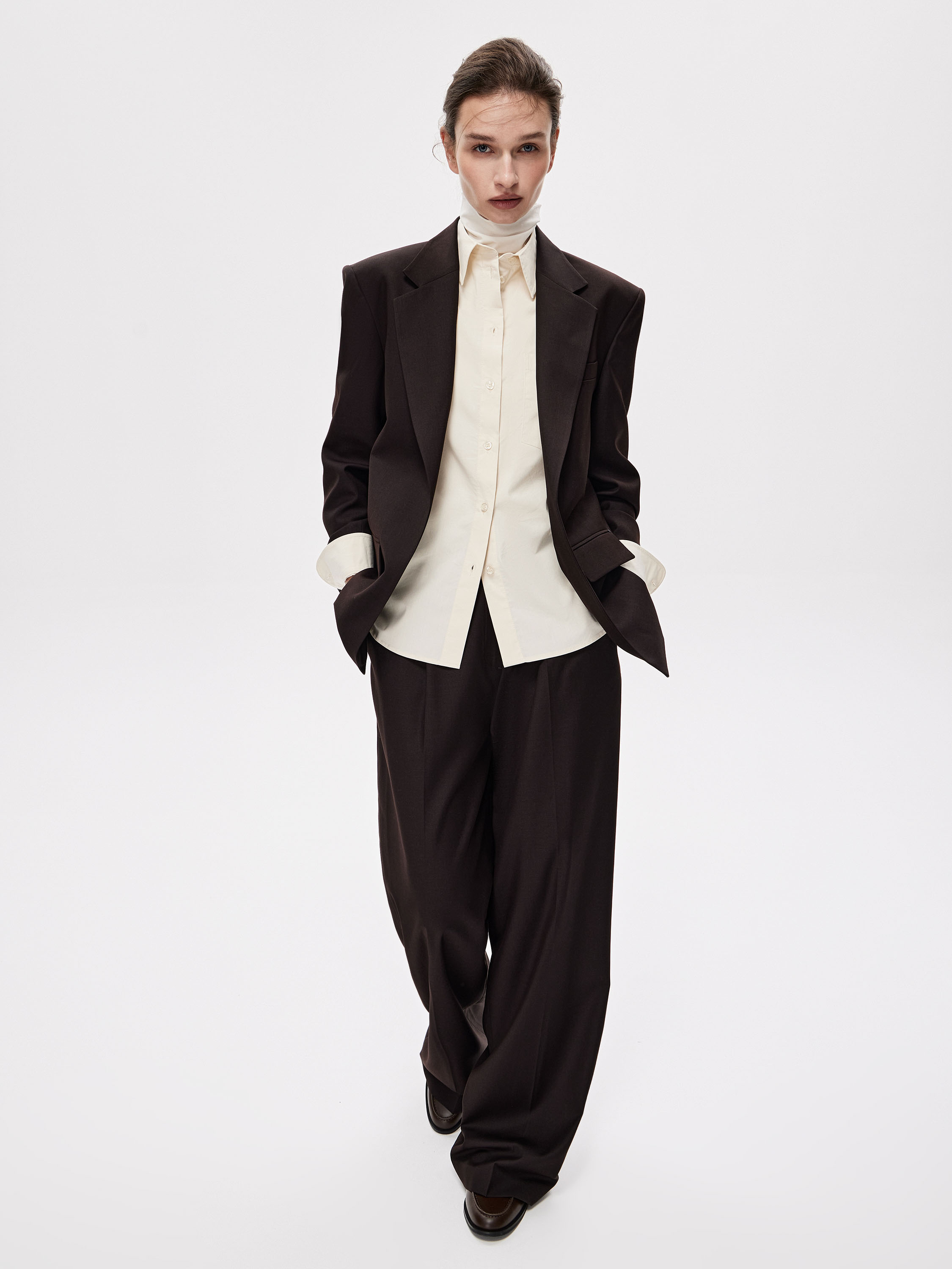 Жакет из костюмной ткани Жакет из костюмной ткани