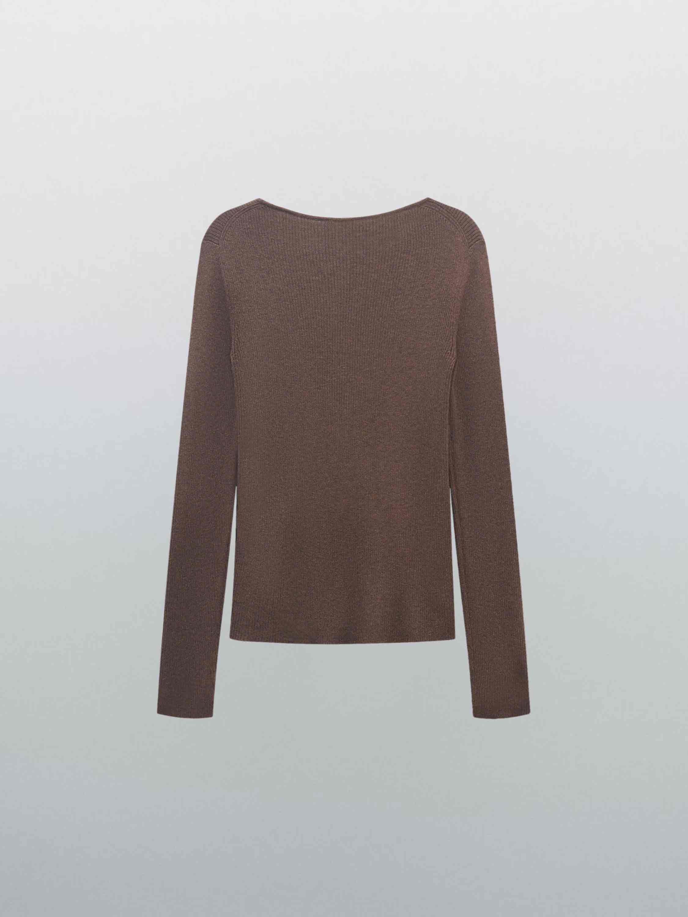 Лонгслив из мериноса Лонгслив из мериноса