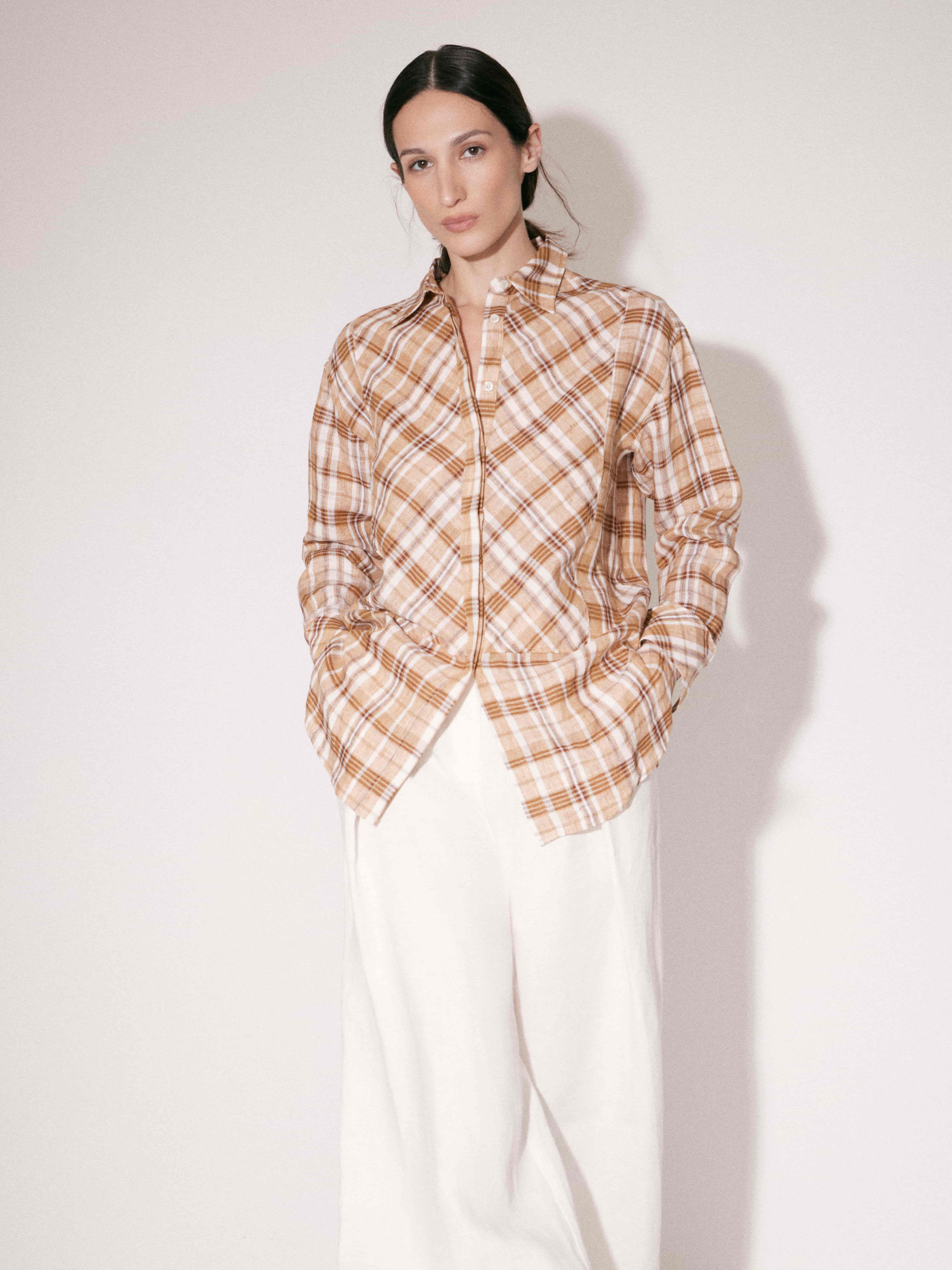 Рубашка из льна Рубашка из льна