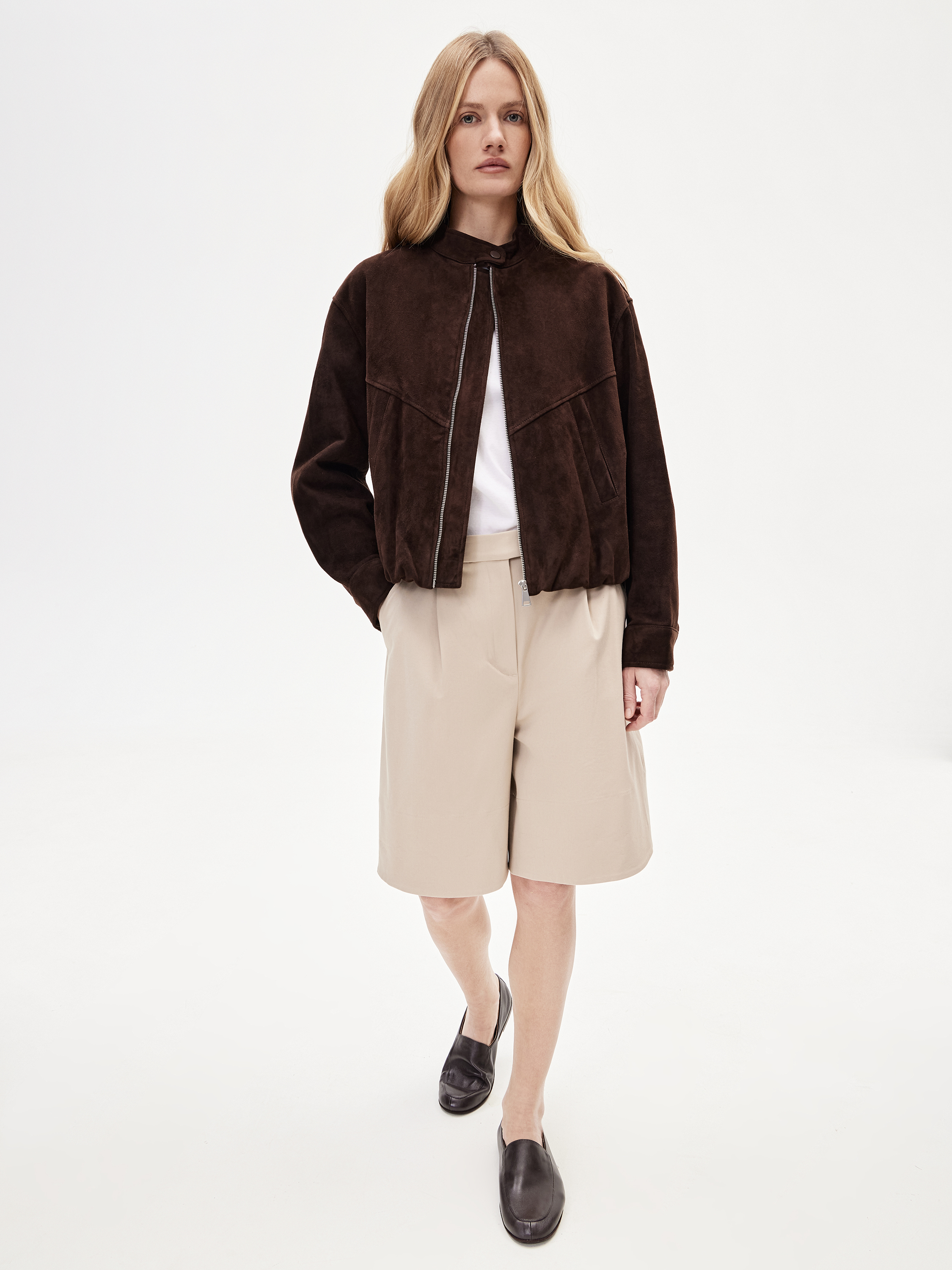 Куртка из натуральной замши Куртка из натуральной замши