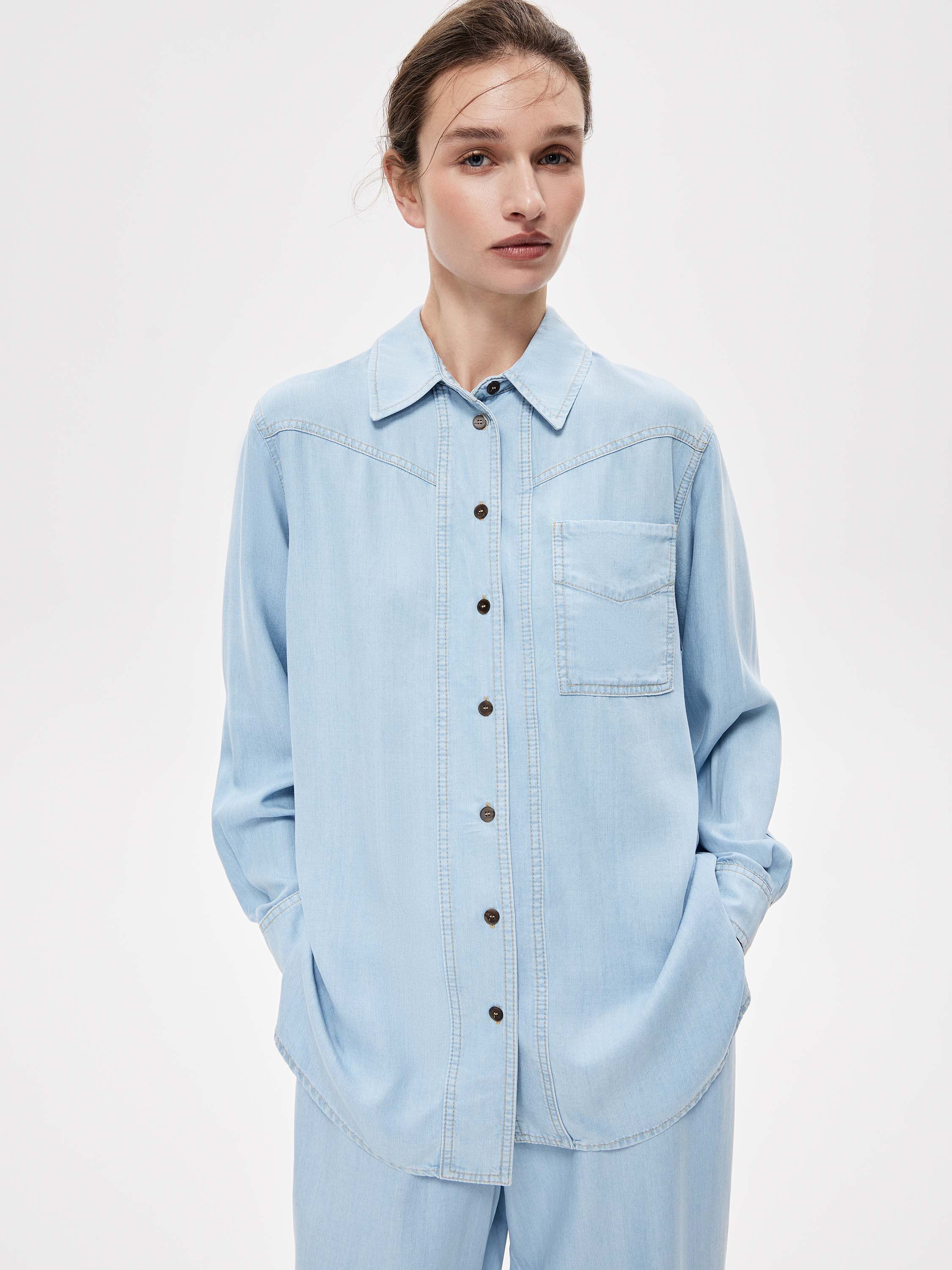 Рубашка из лиоцелла Рубашка из лиоцелла