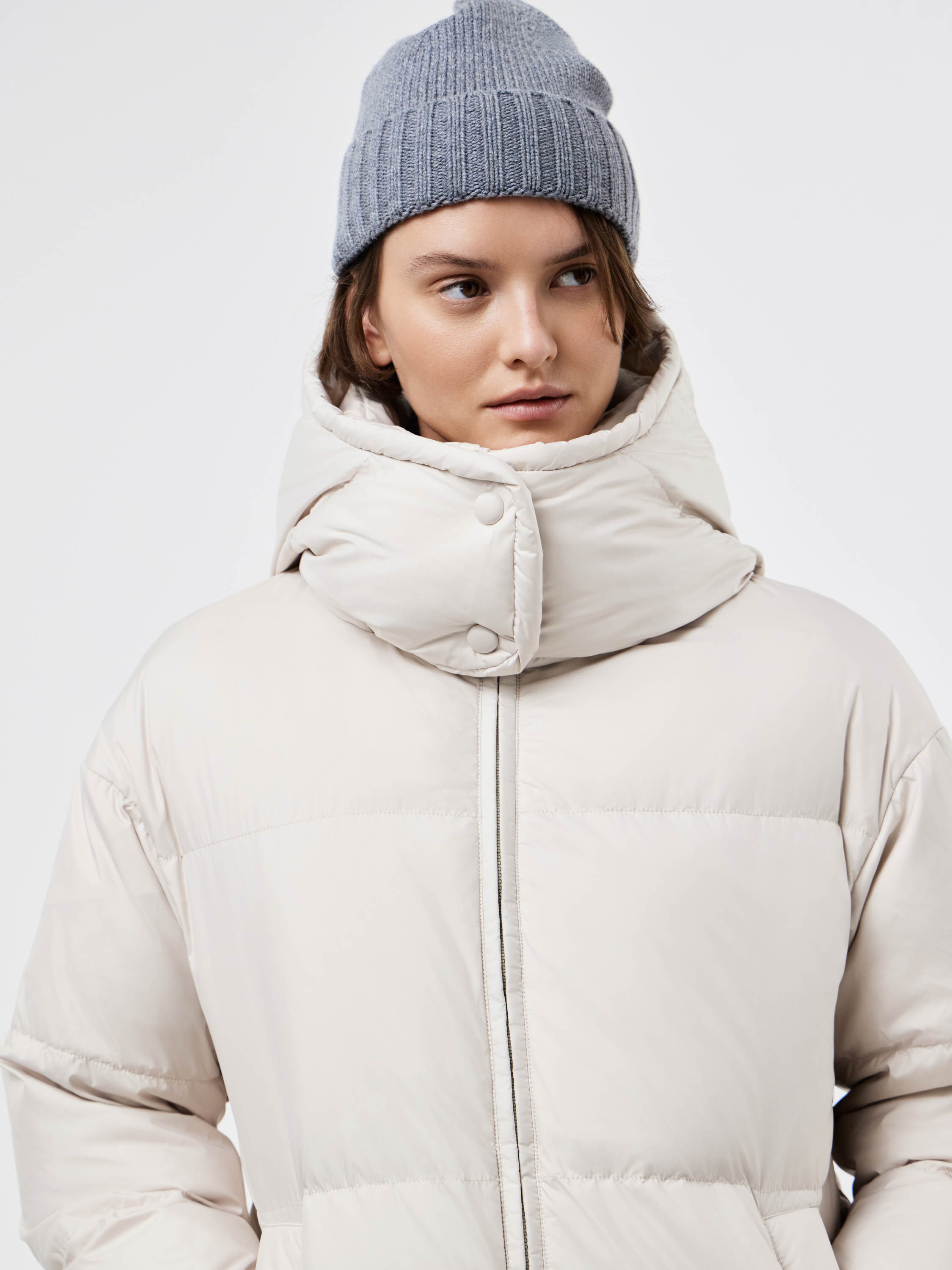 Пуховик удлиненный Пуховик удлиненный