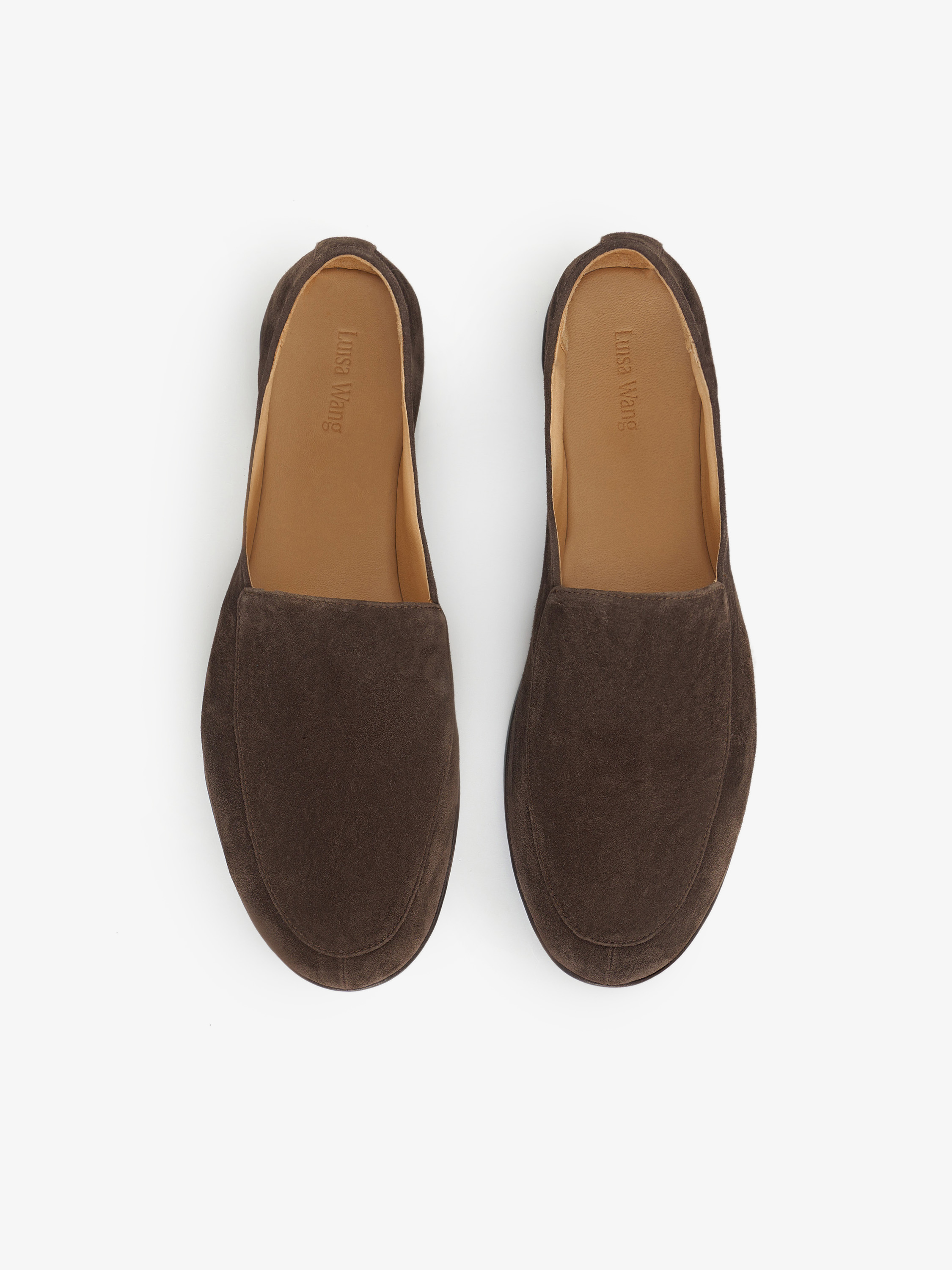 Лоферы из натуральной замши Лоферы из натуральной замши