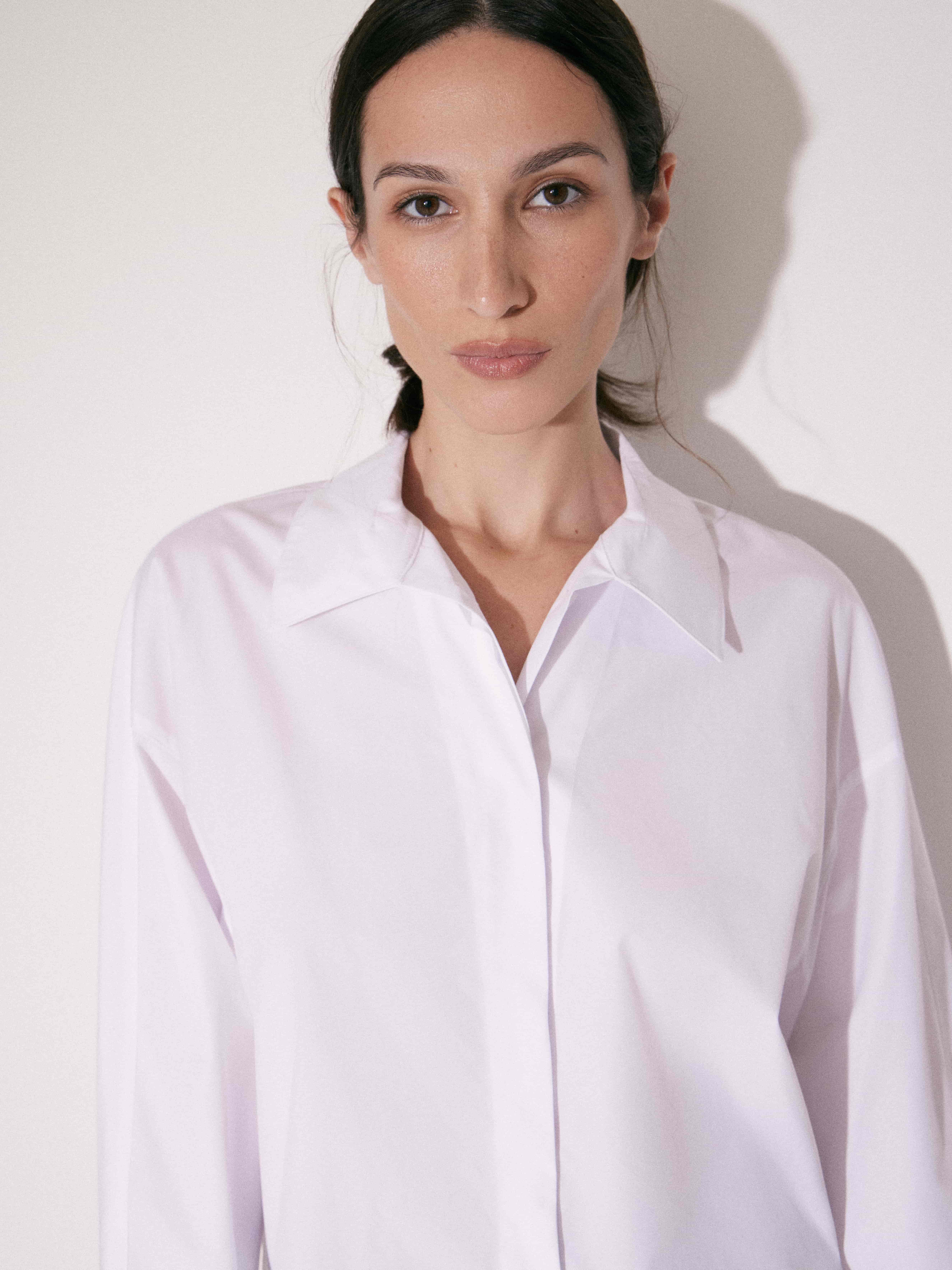 Рубашка из смесового хлопка Рубашка из смесового хлопка