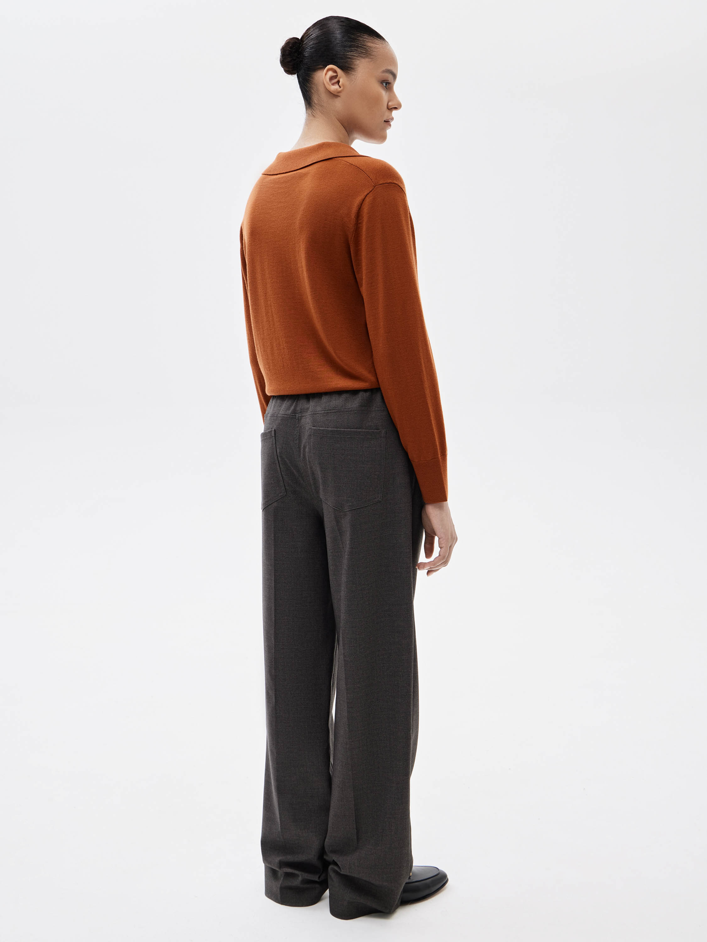 Брюки из костюмной ткани Брюки из костюмной ткани