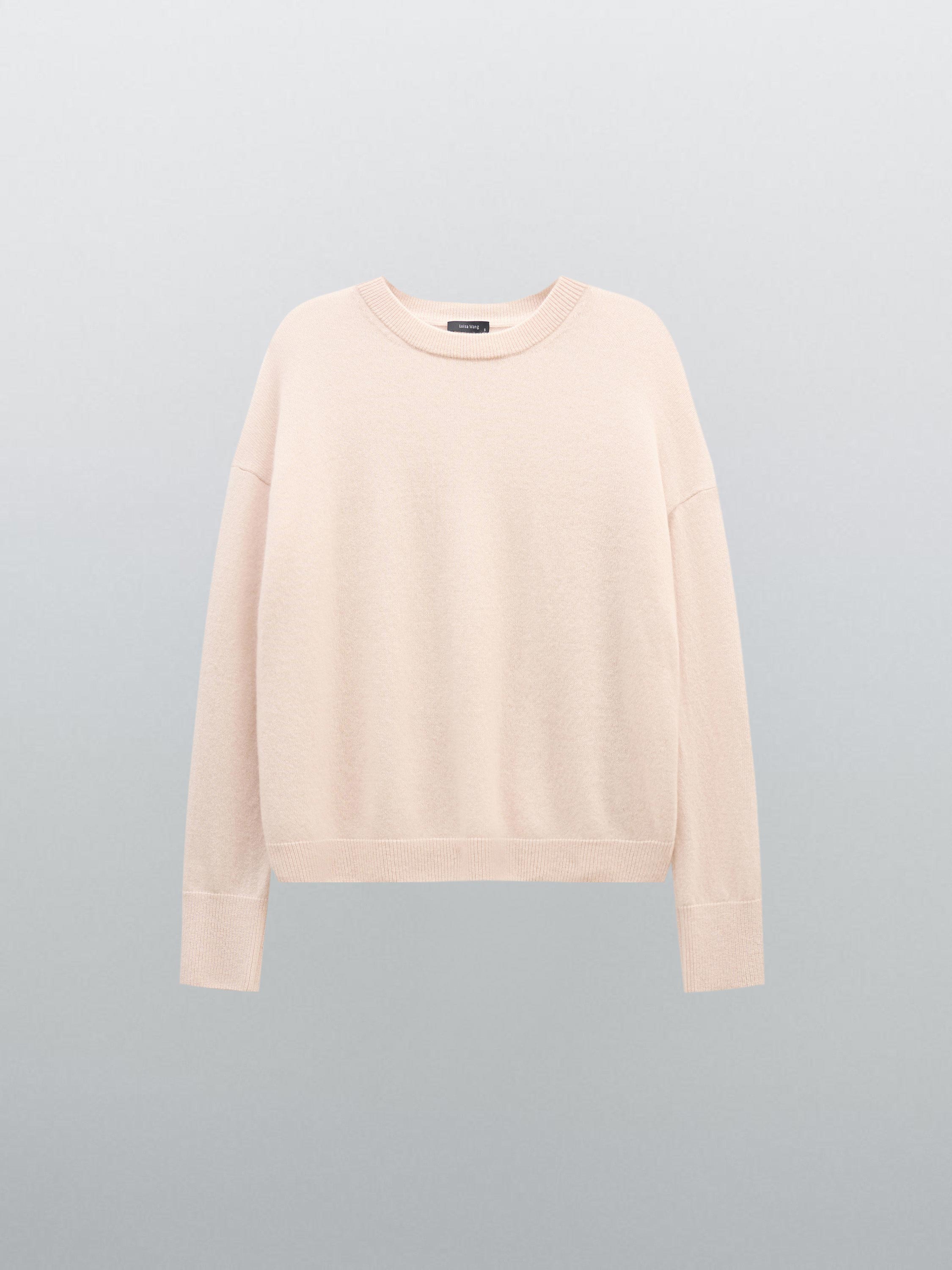 Джемпер трикотажный из кашемира Джемпер трикотажный из кашемира