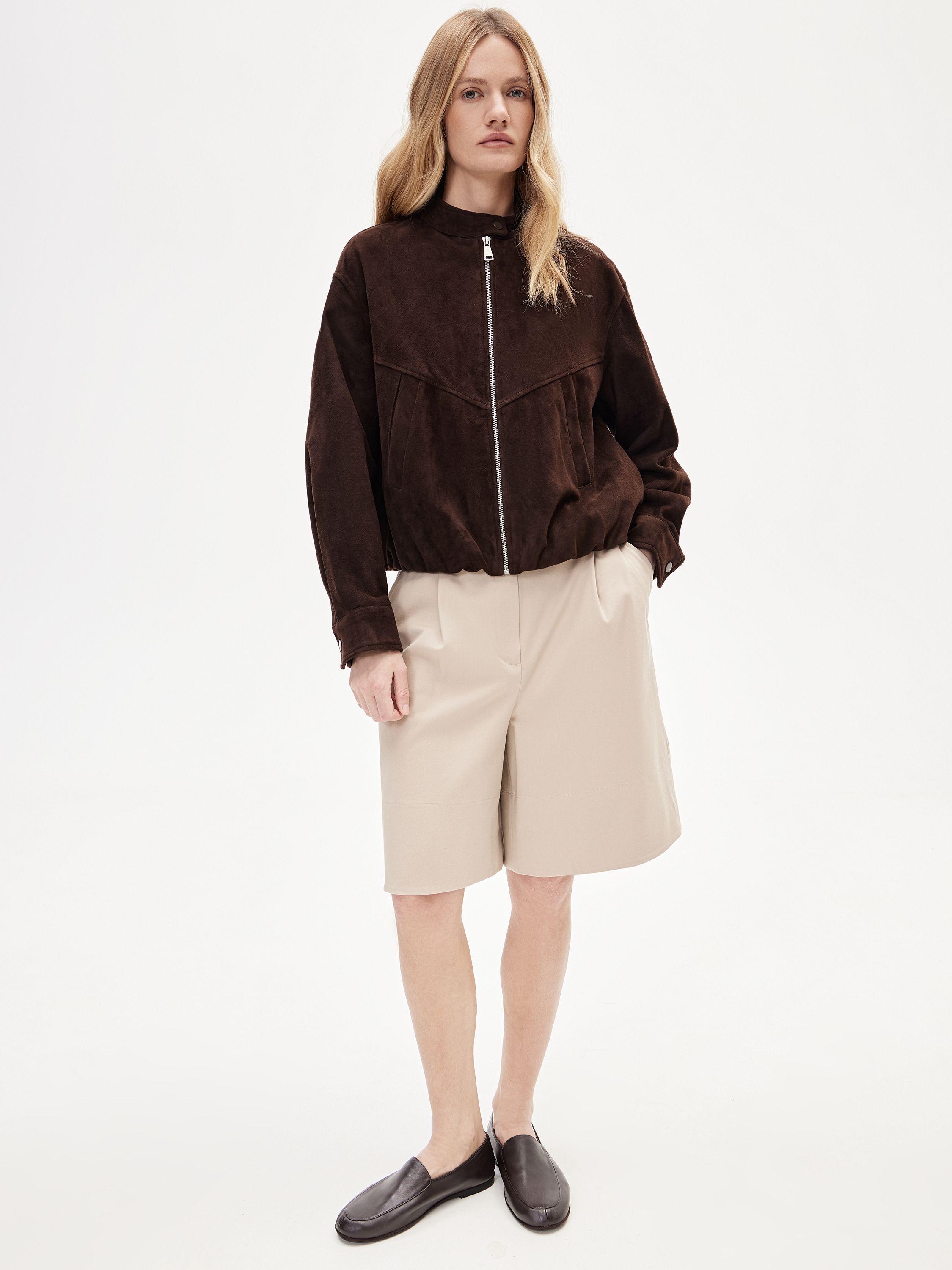 Куртка из натуральной замши Куртка из натуральной замши