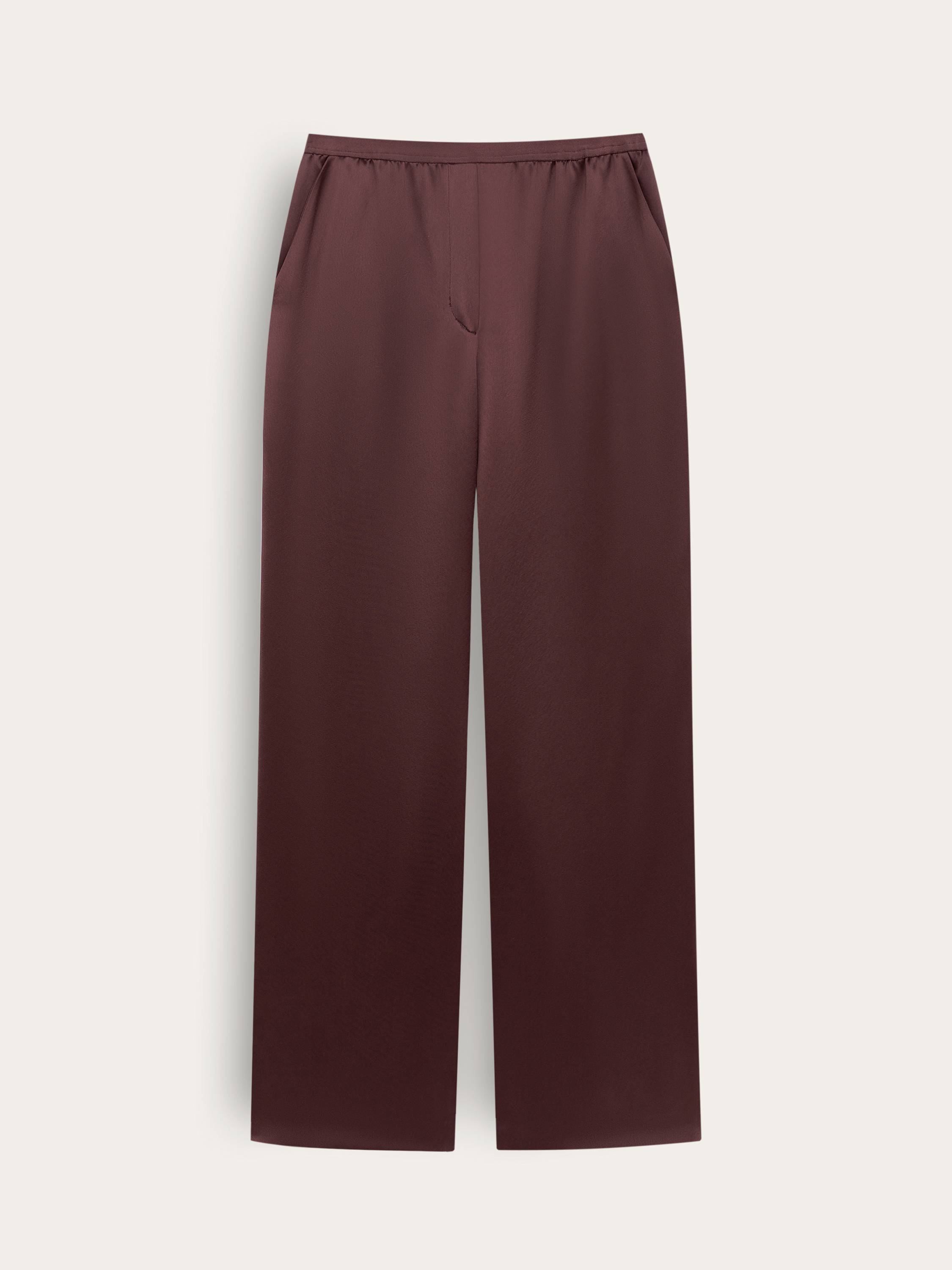 Брюки прямые из ацетата Брюки прямые из ацетата