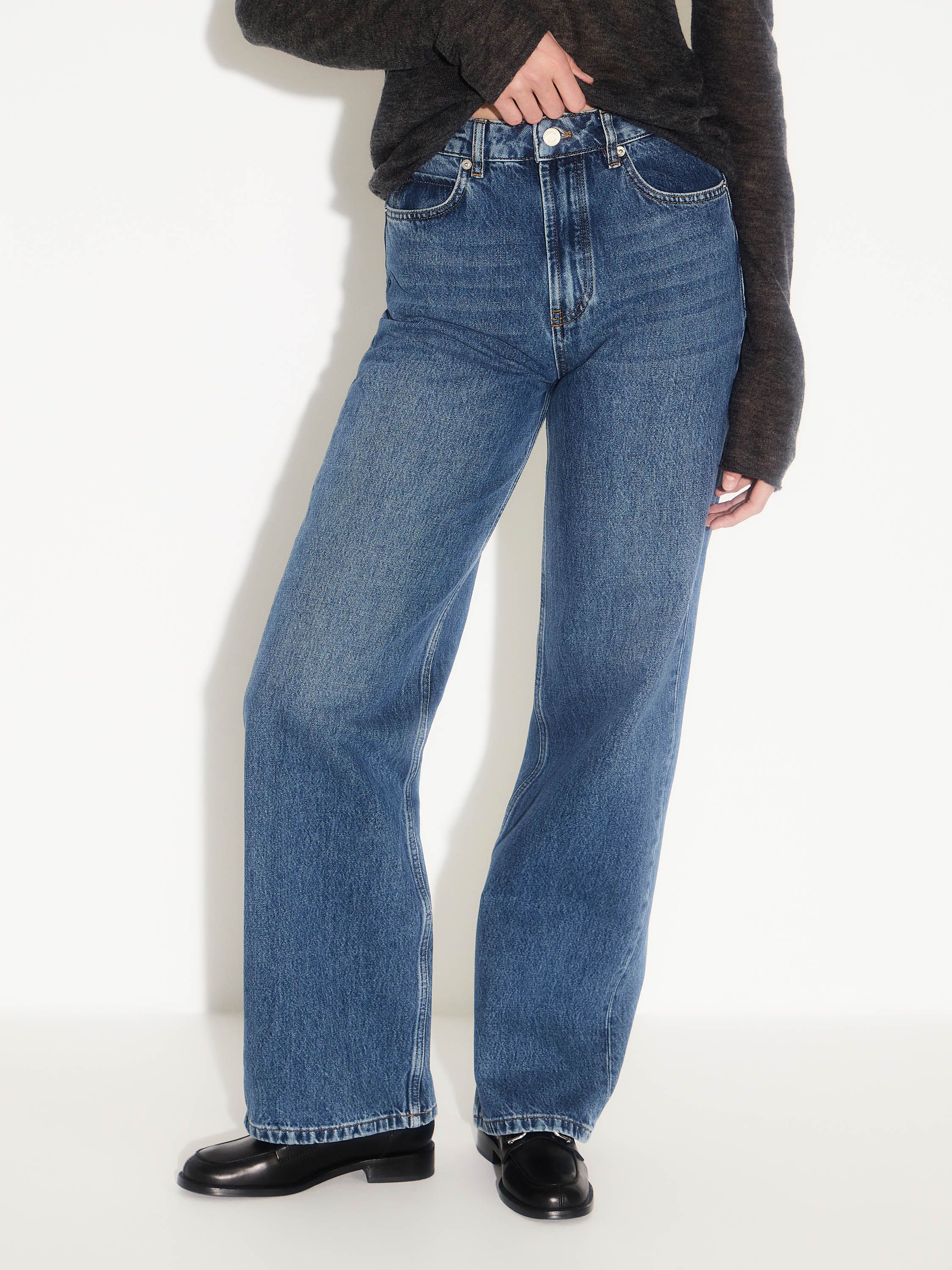 Джинсы Wide Leg Джинсы Wide Leg