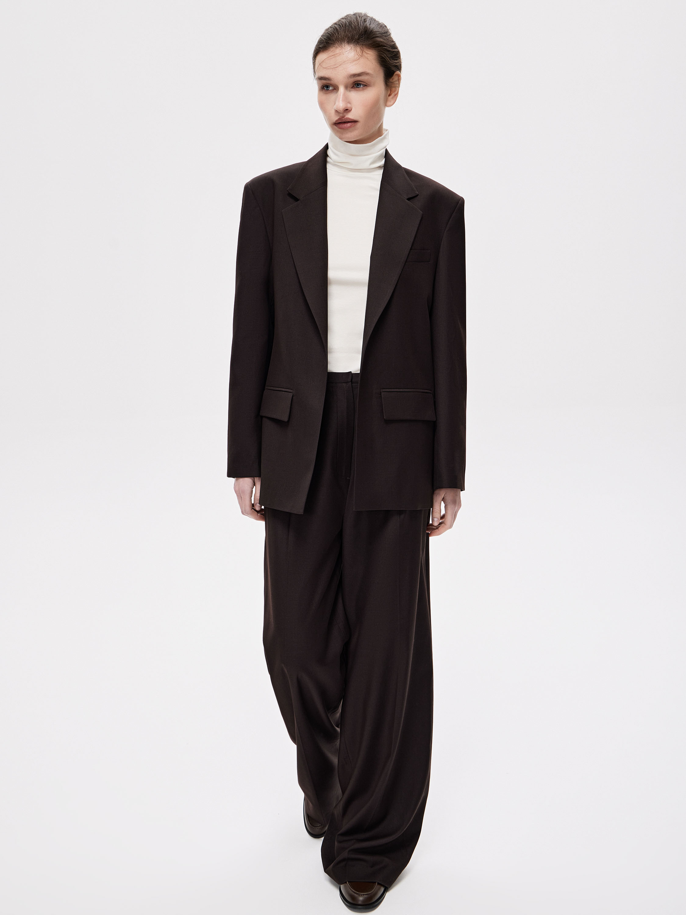 Жакет из костюмной ткани Жакет из костюмной ткани