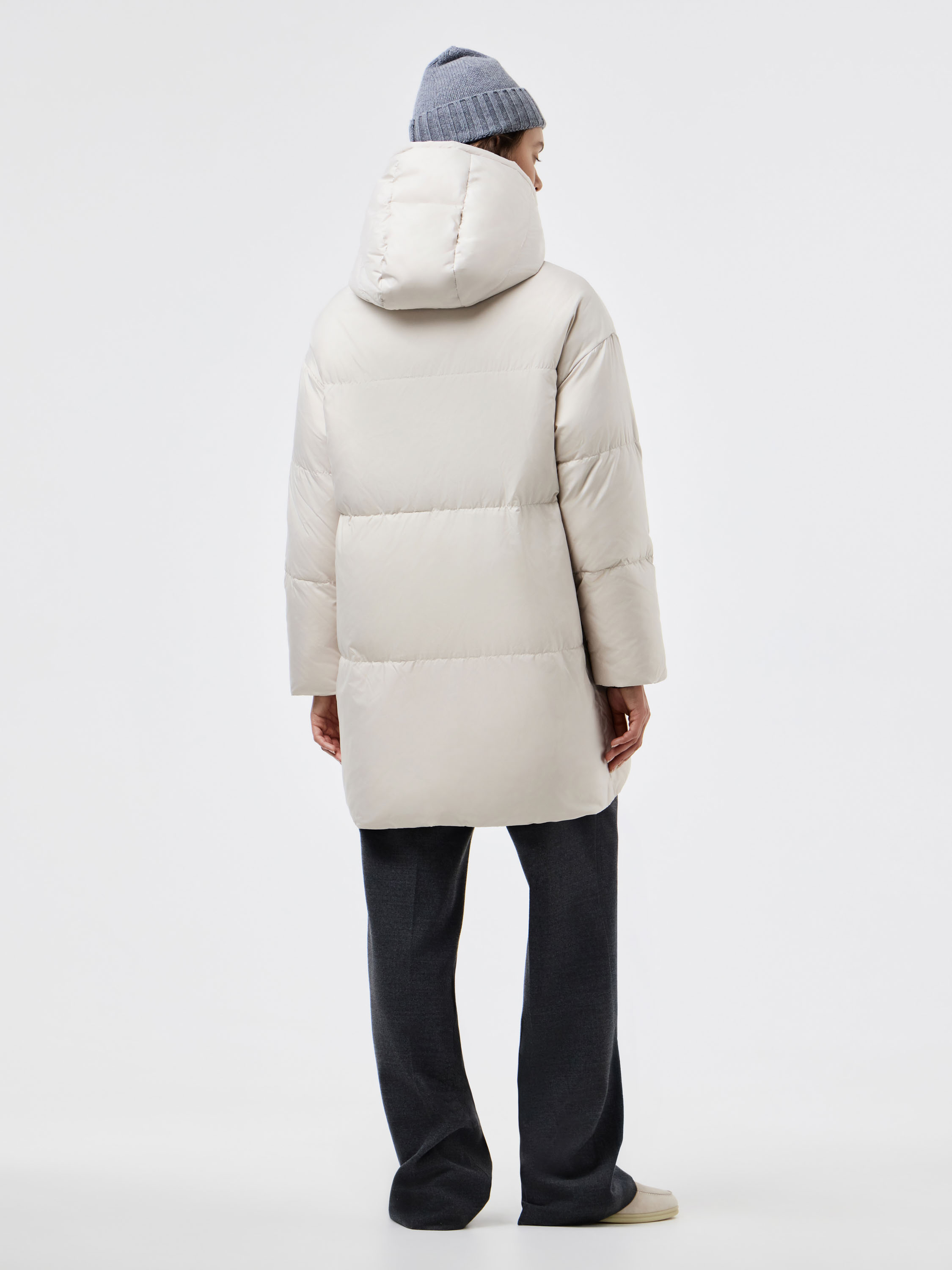 Пуховик удлиненный Пуховик удлиненный
