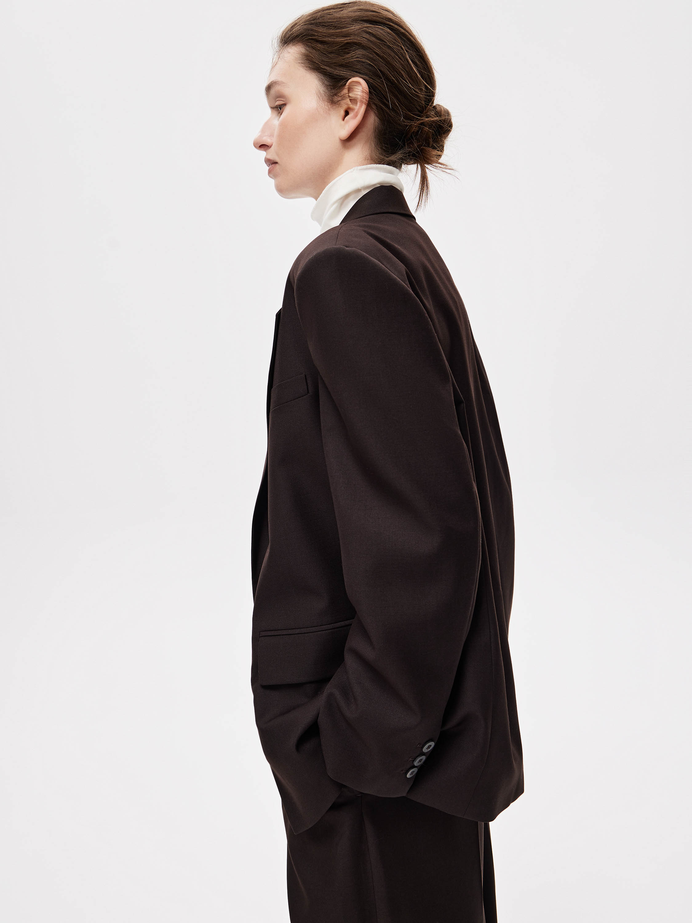 Жакет из костюмной ткани Жакет из костюмной ткани