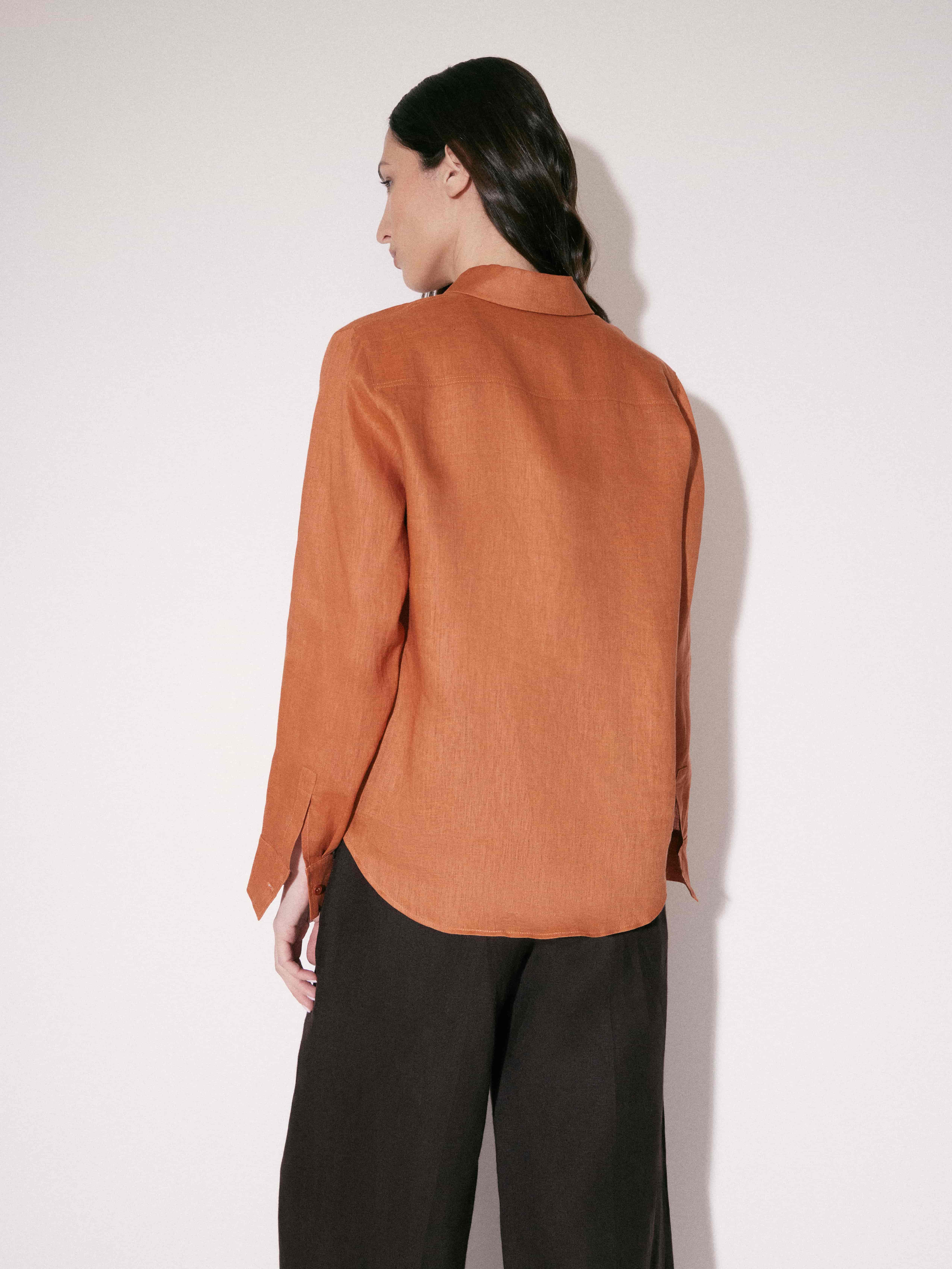 Рубашка изо льна Рубашка изо льна