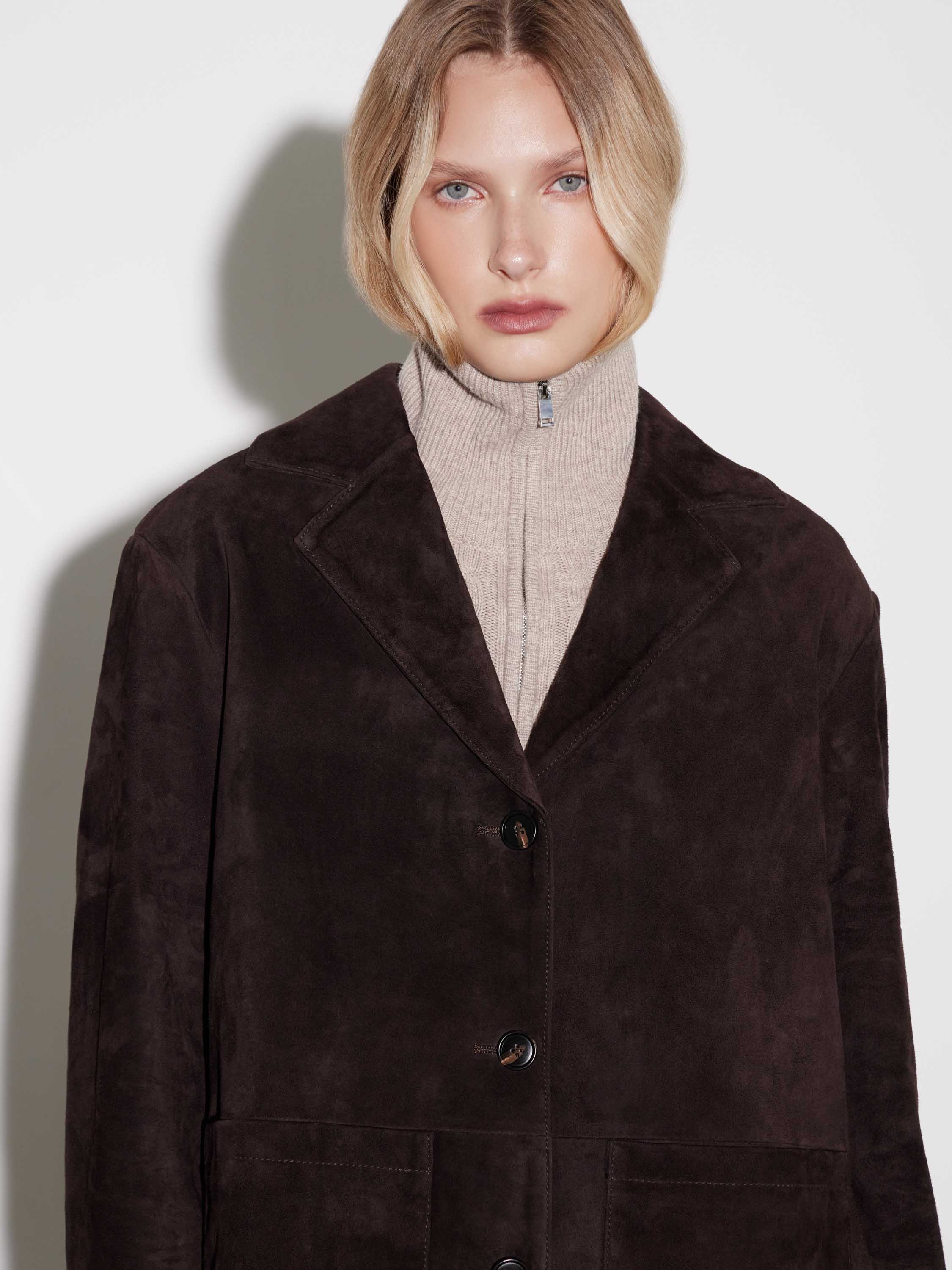 Жакет из натуральной замши Жакет из натуральной замши