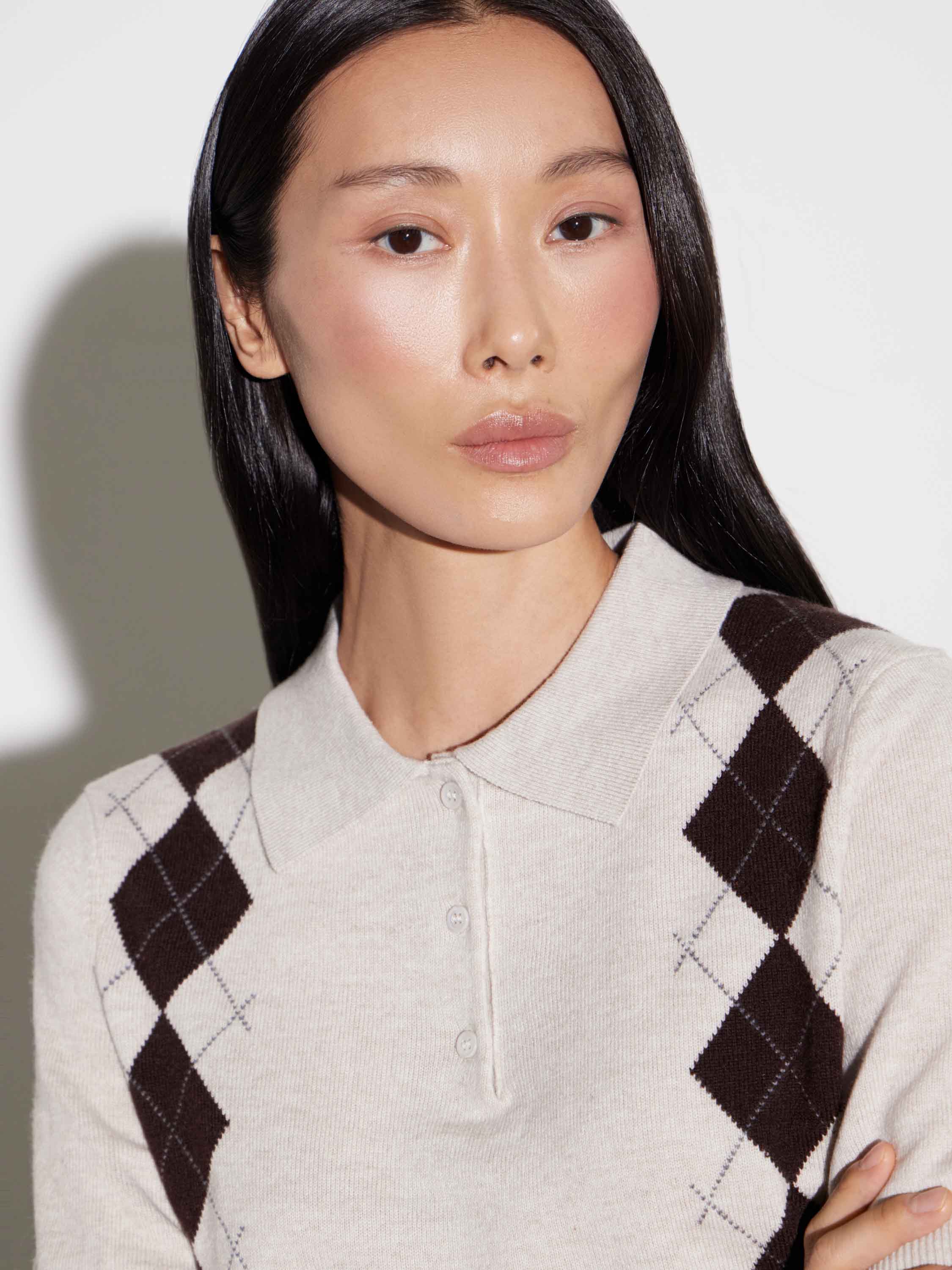 Джемпер-поло с коротким рукавом Джемпер-поло с коротким рукавом