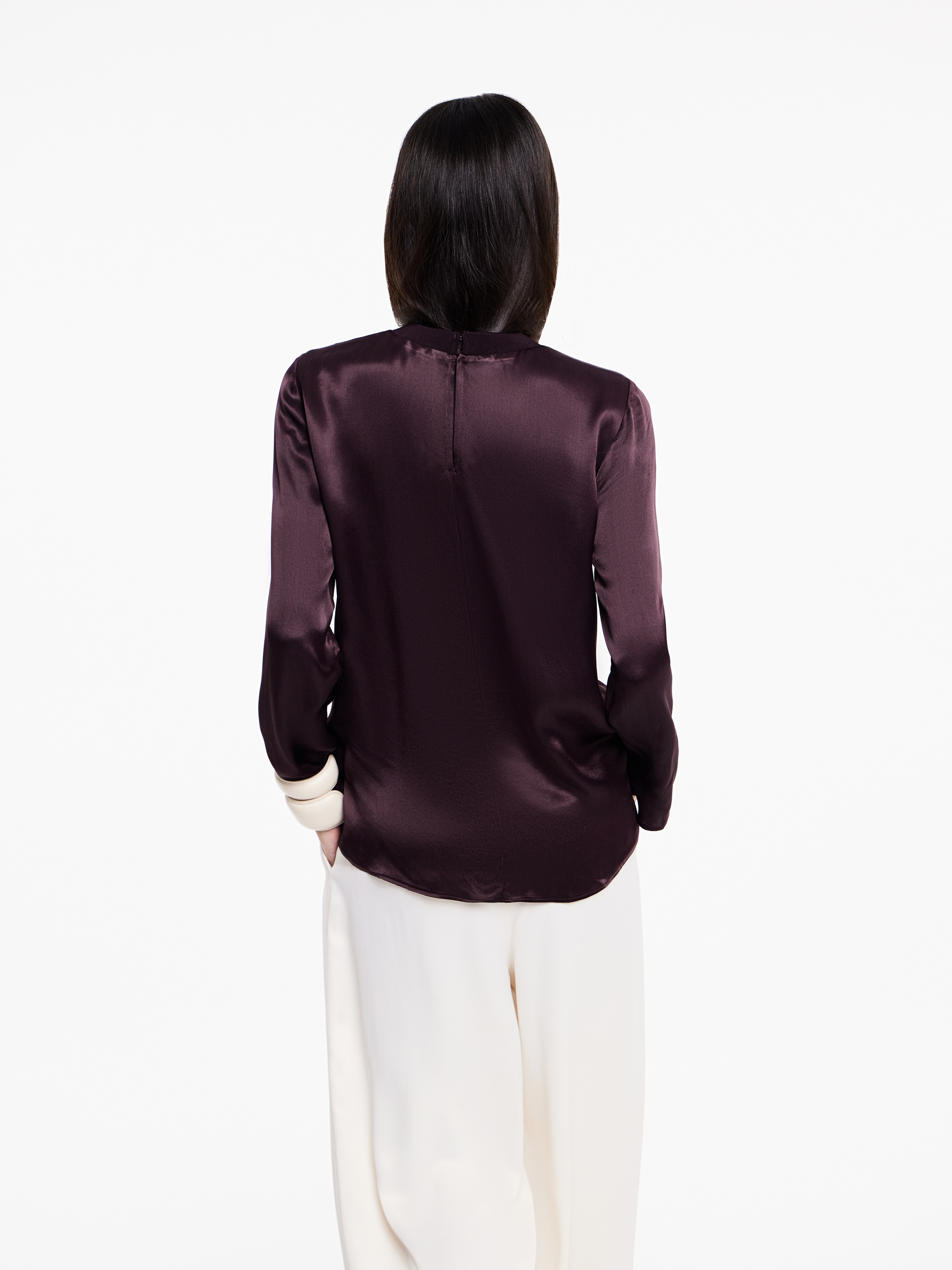 Блуза из 100% района Блуза из 100% района