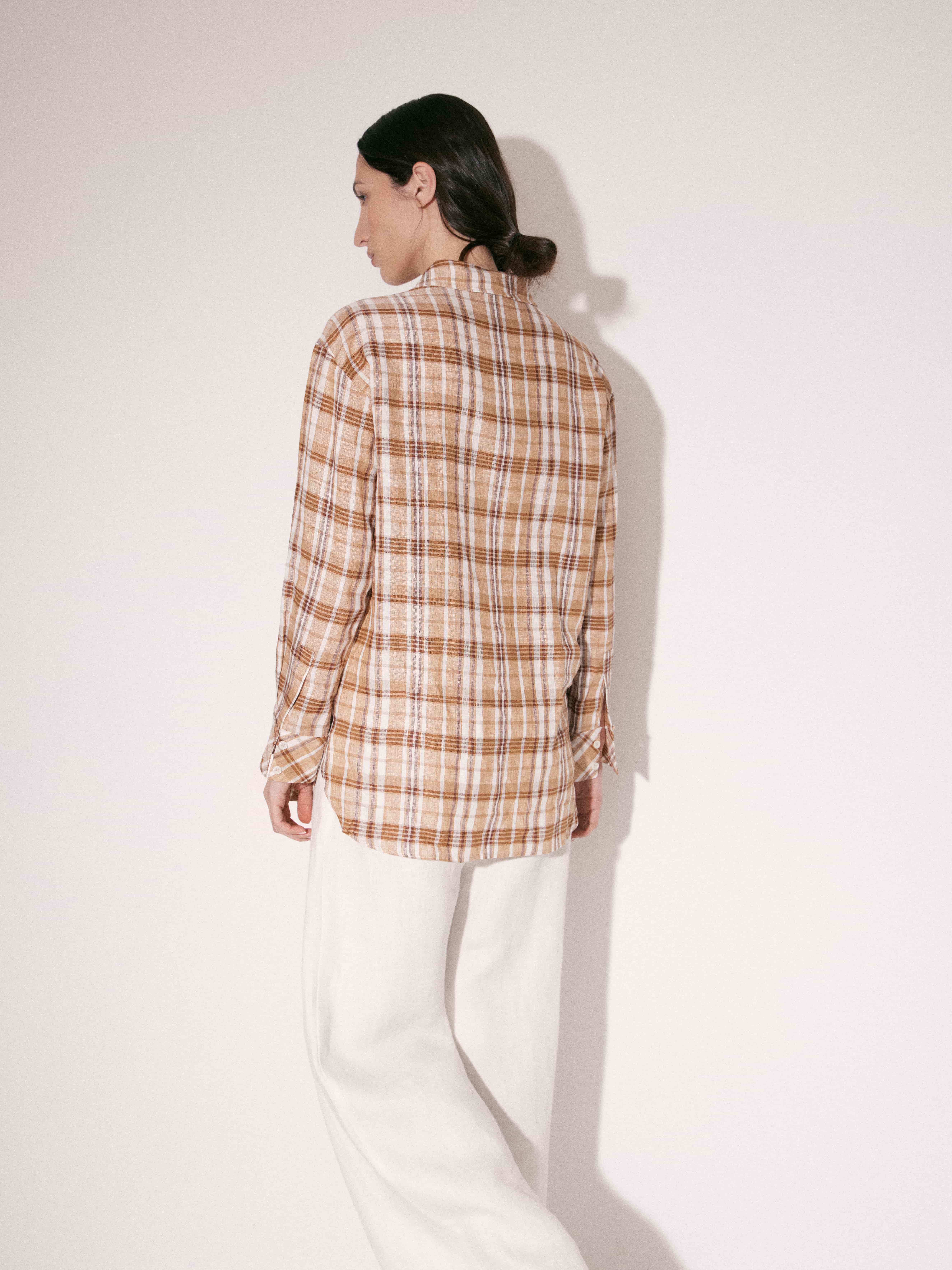 Рубашка из льна Рубашка из льна