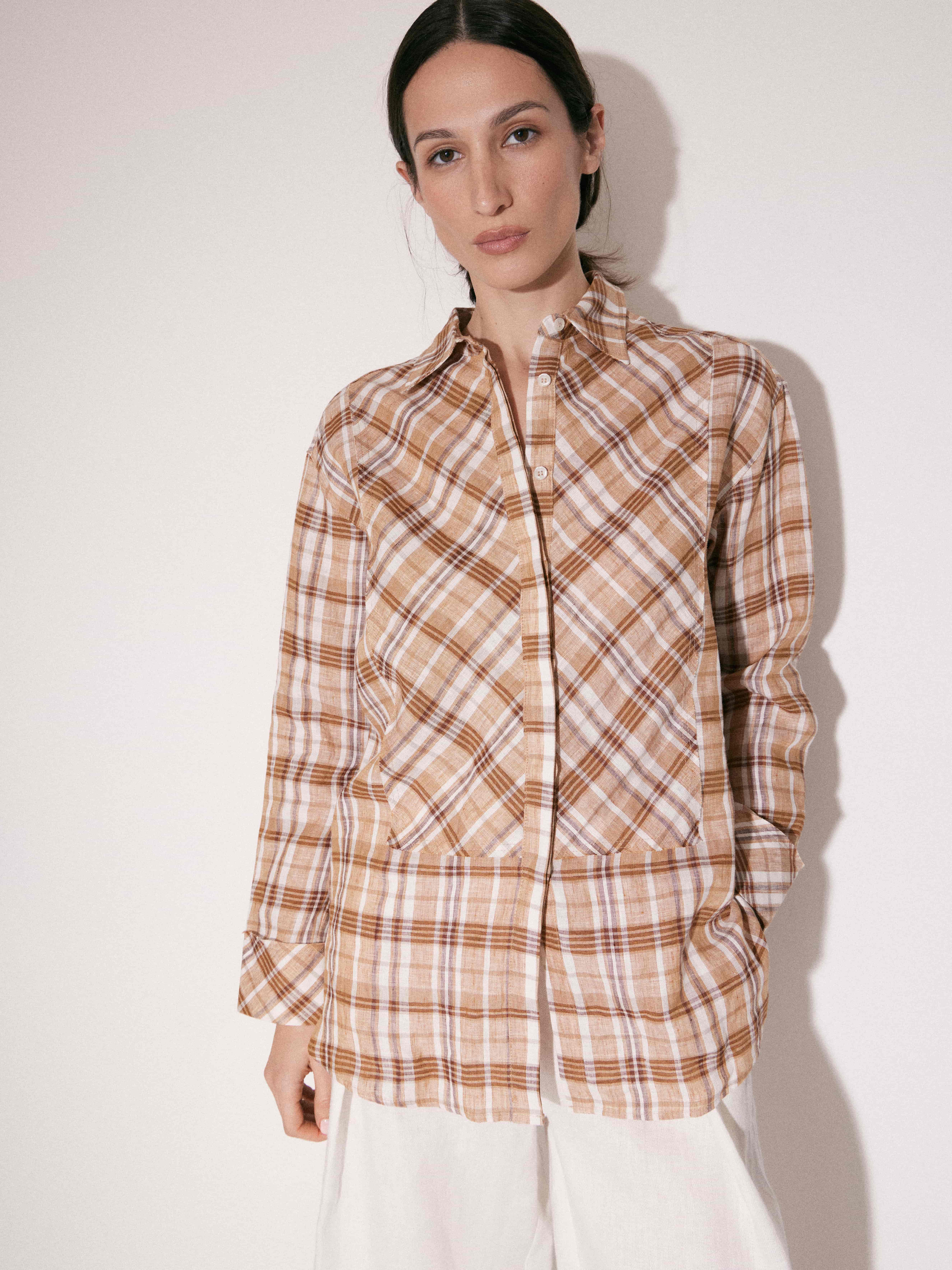 Рубашка из льна Рубашка из льна