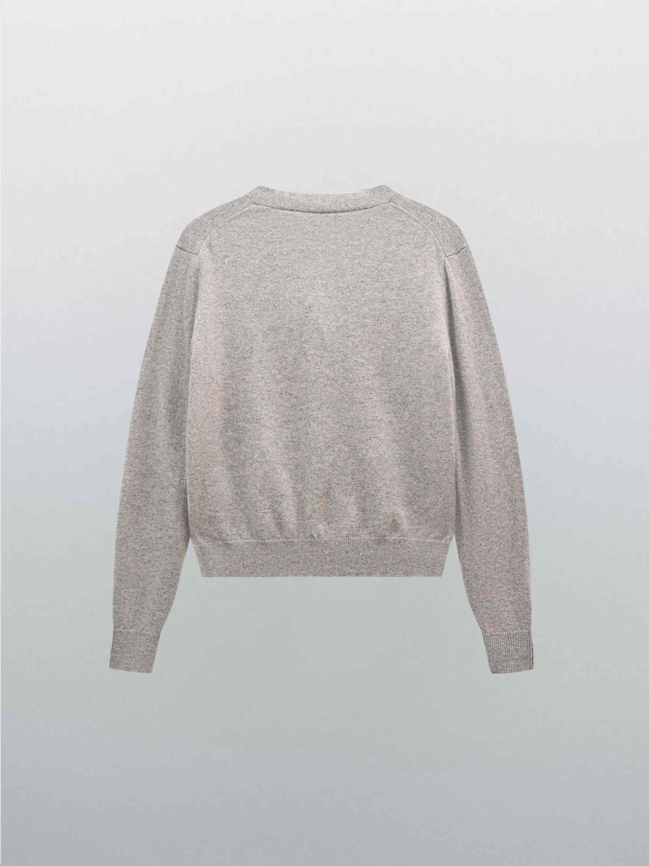 Кардиган с v-вырезом из 100% кашемира Кардиган с v-вырезом из 100% кашемира