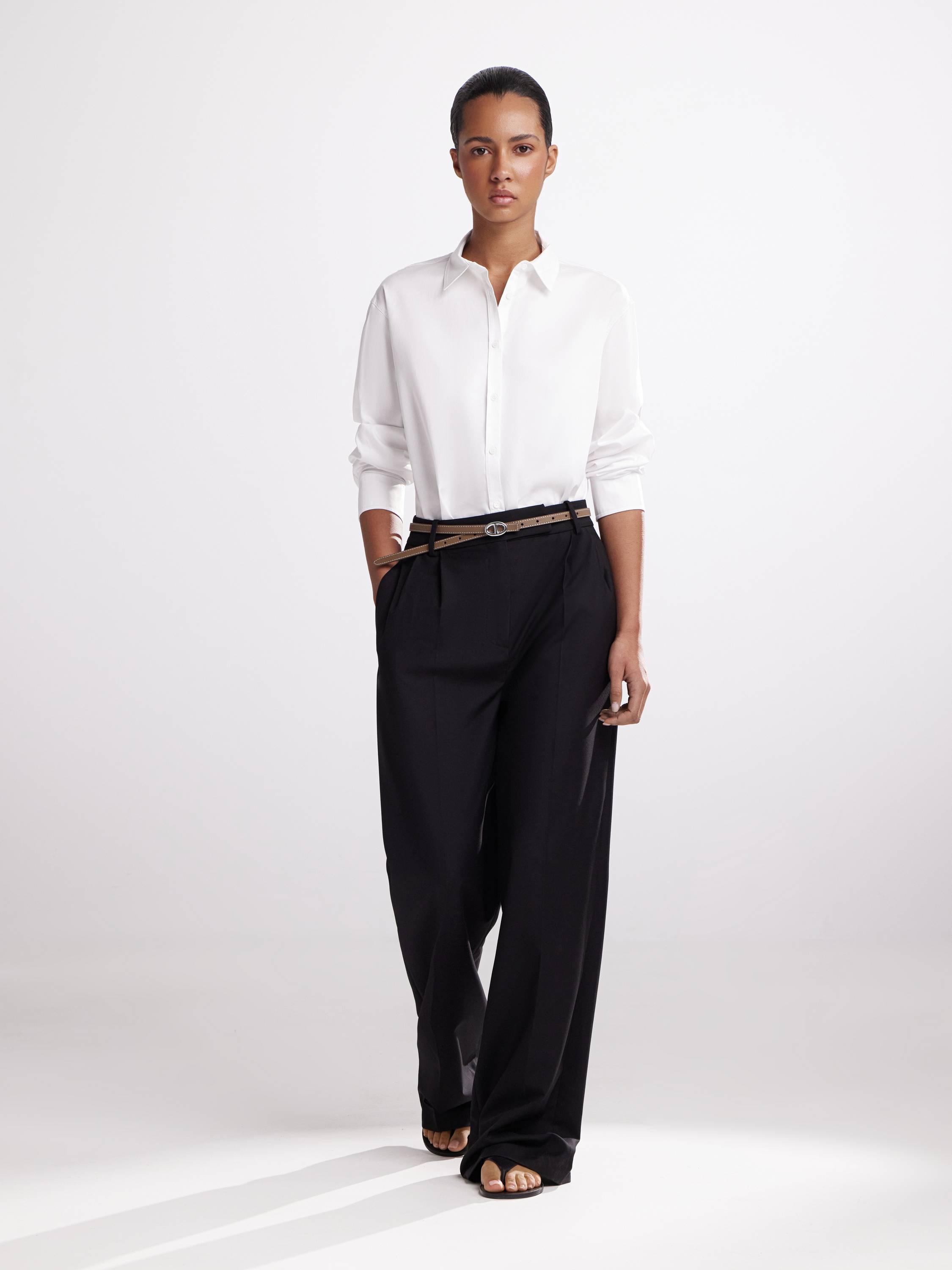 Рубашка классическая из 100% хлопка Рубашка классическая из 100% хлопка