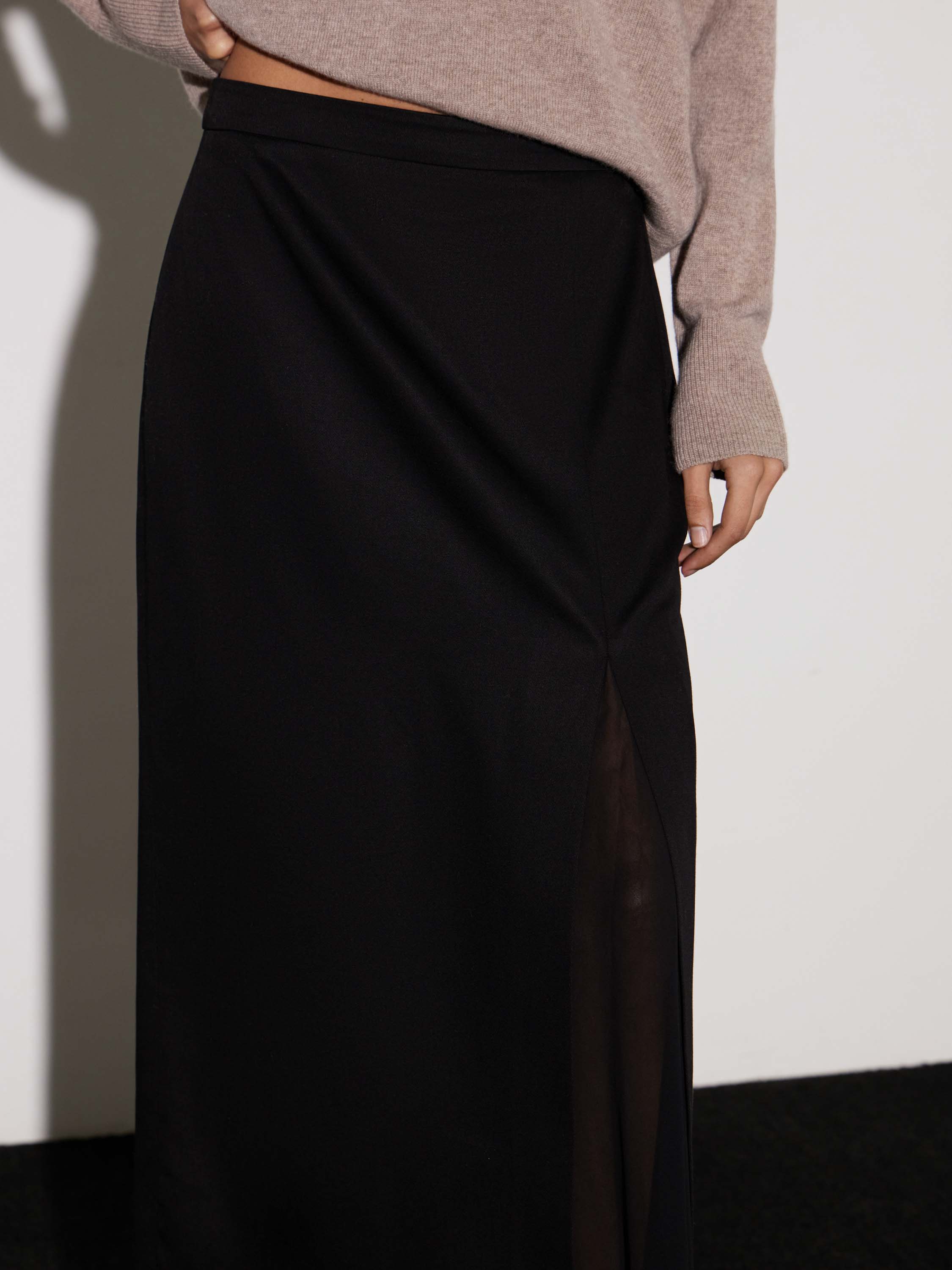 Юбка макси из хлопка Юбка макси из хлопка