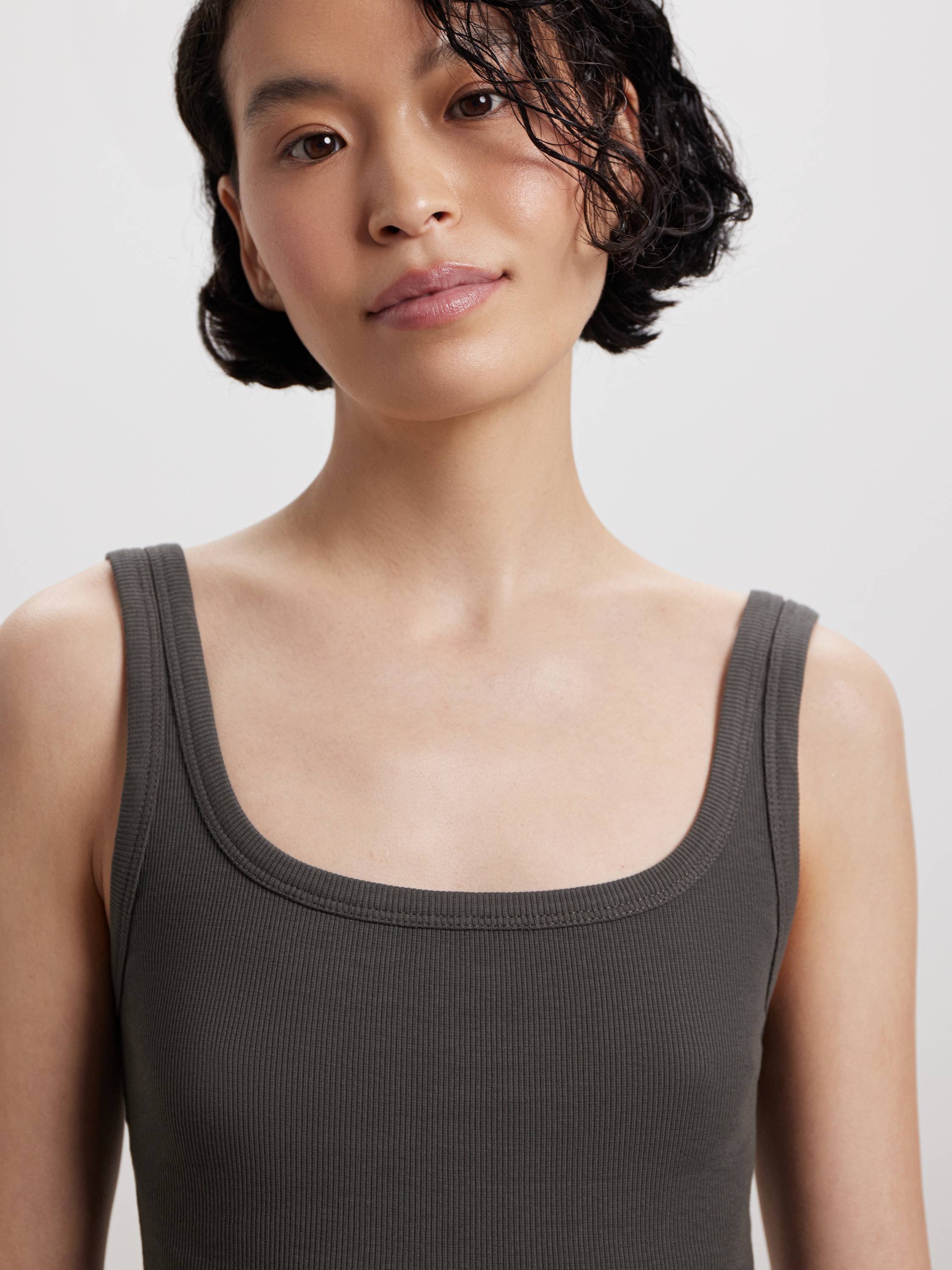 Топ базовый из хлопка Топ базовый из хлопка