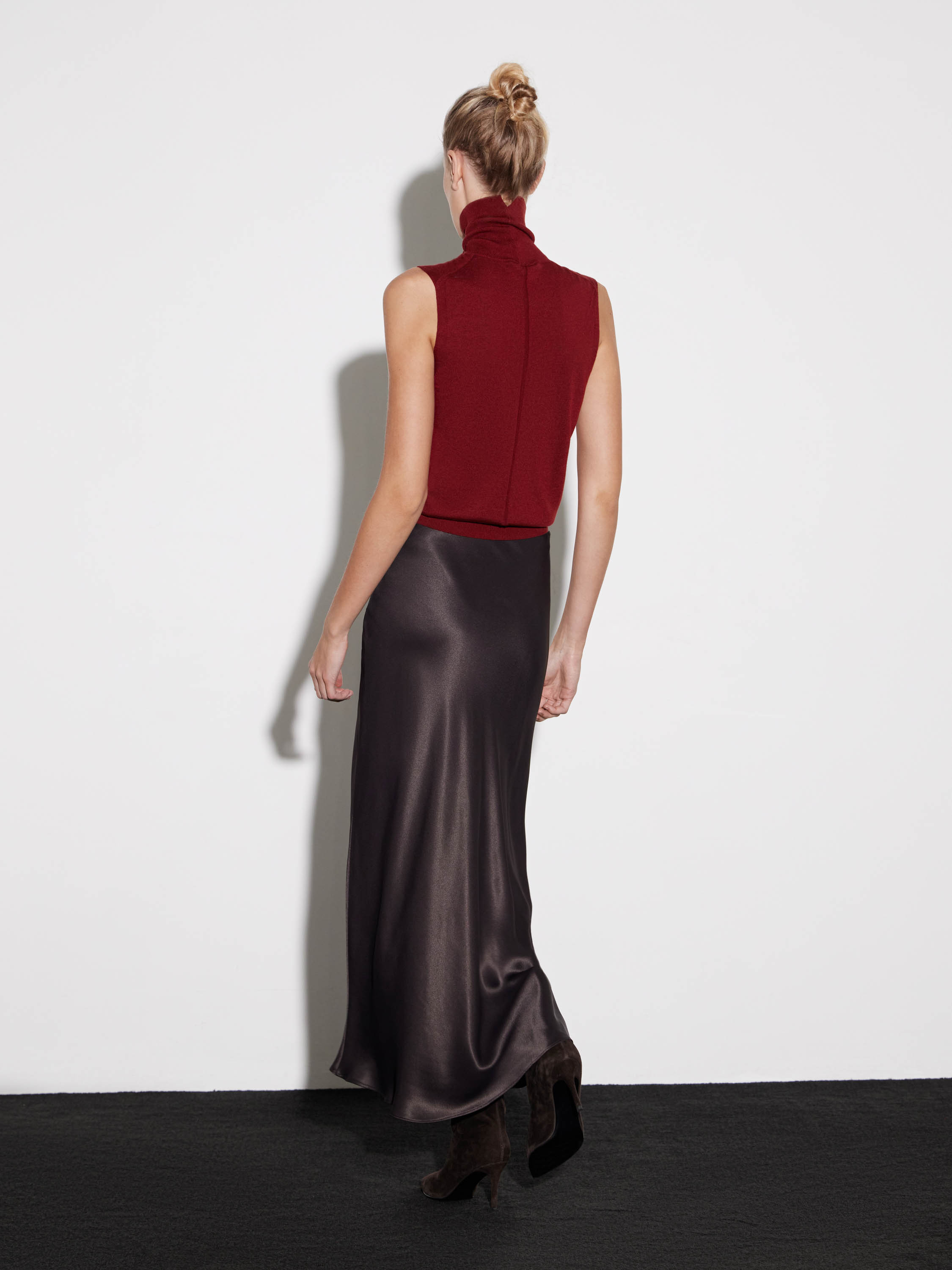 Юбка макси из 100% района Юбка макси из 100% района