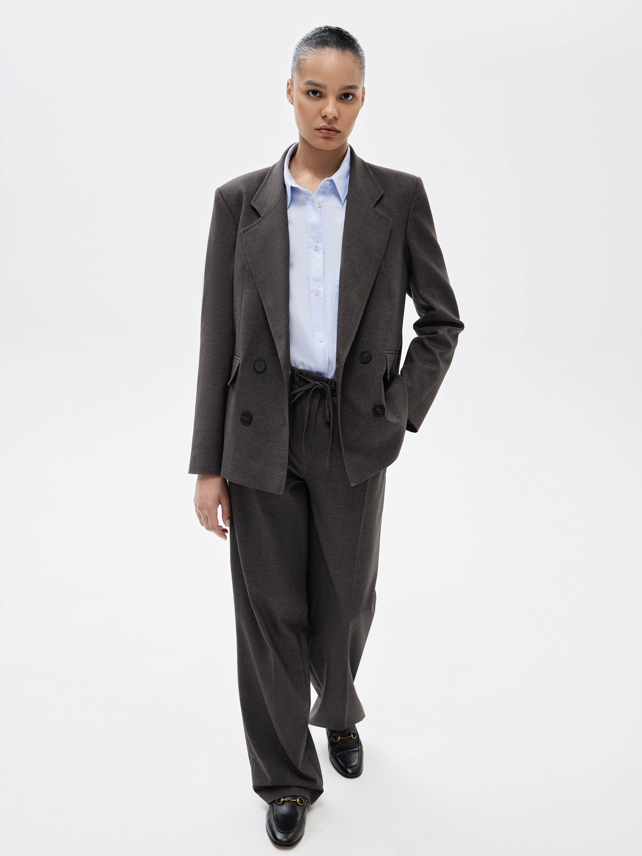 Жакет из костюмной ткани Жакет из костюмной ткани