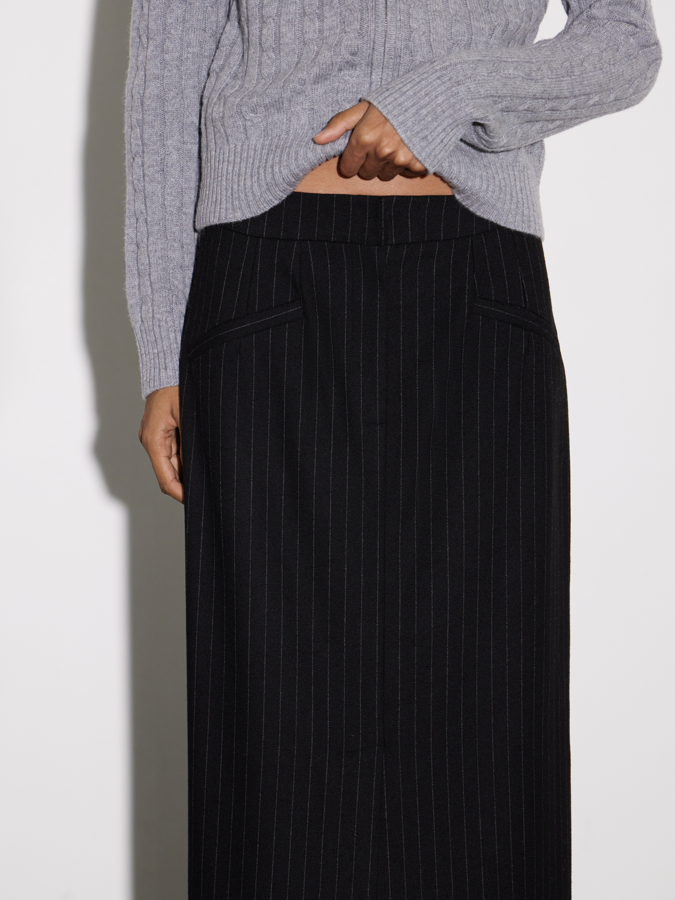 Юбка из смесовой шерсти Юбка из смесовой шерсти