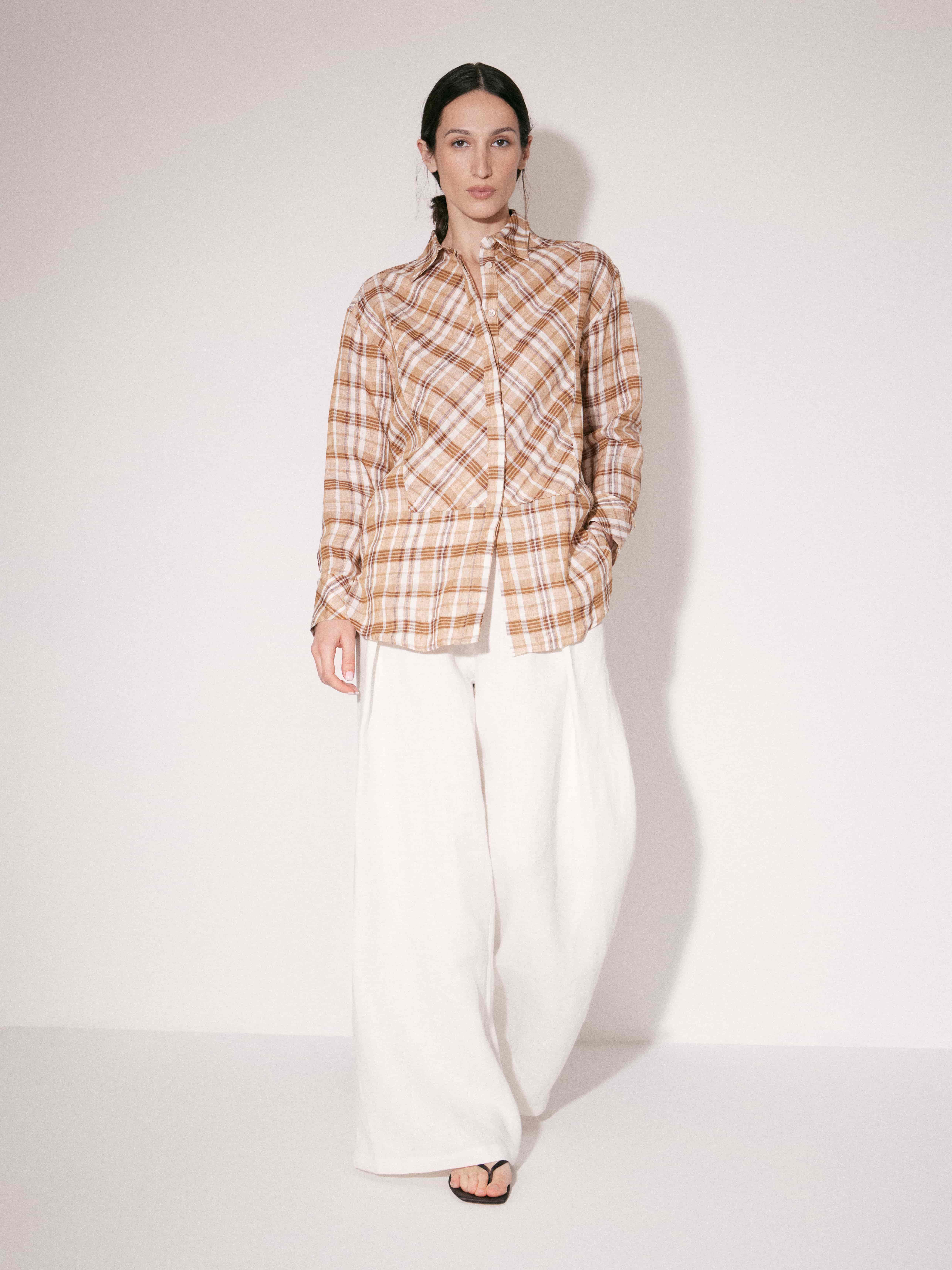 Рубашка из льна Рубашка из льна