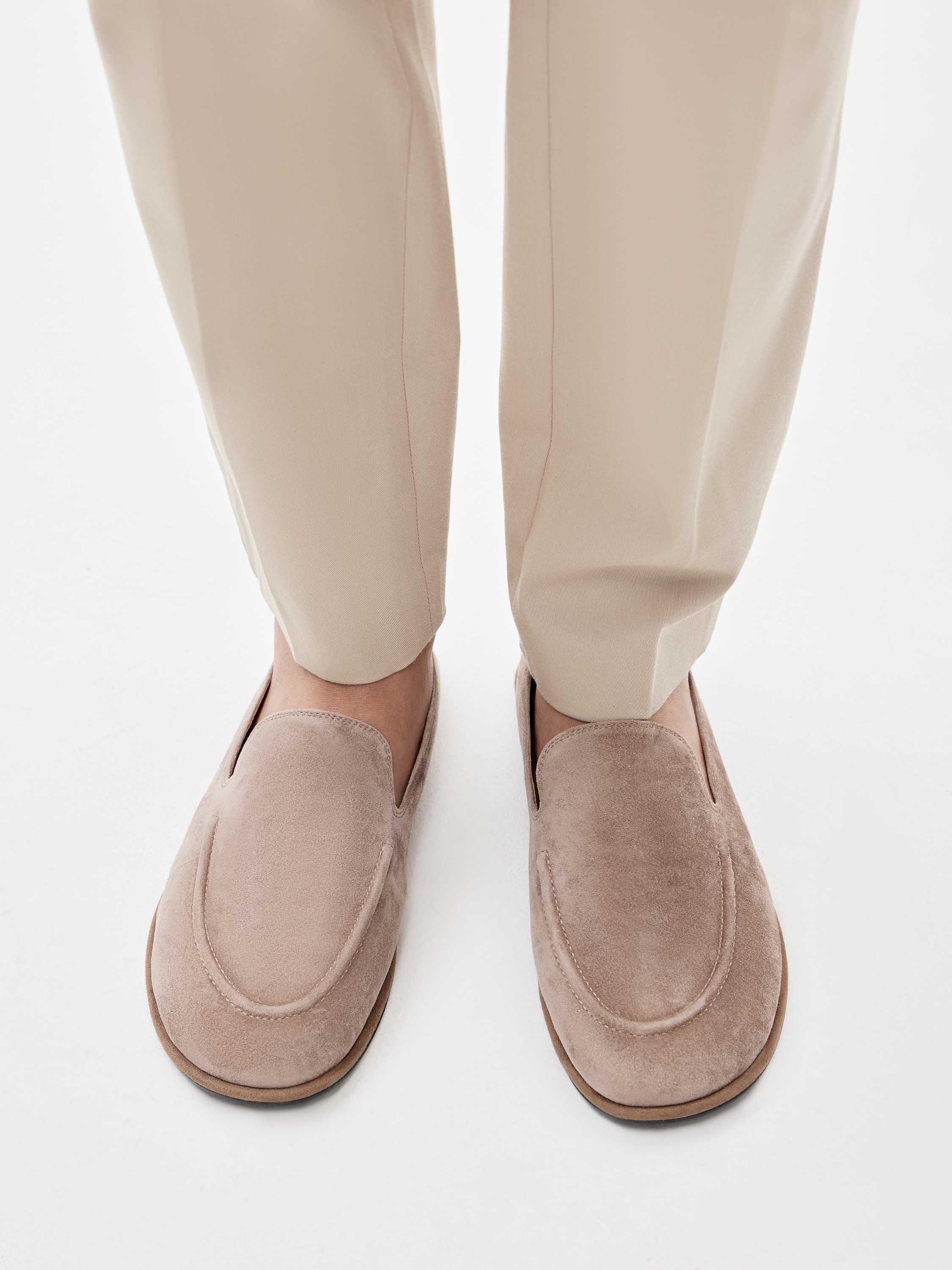 Лоферы из натуральной замши Лоферы из натуральной замши