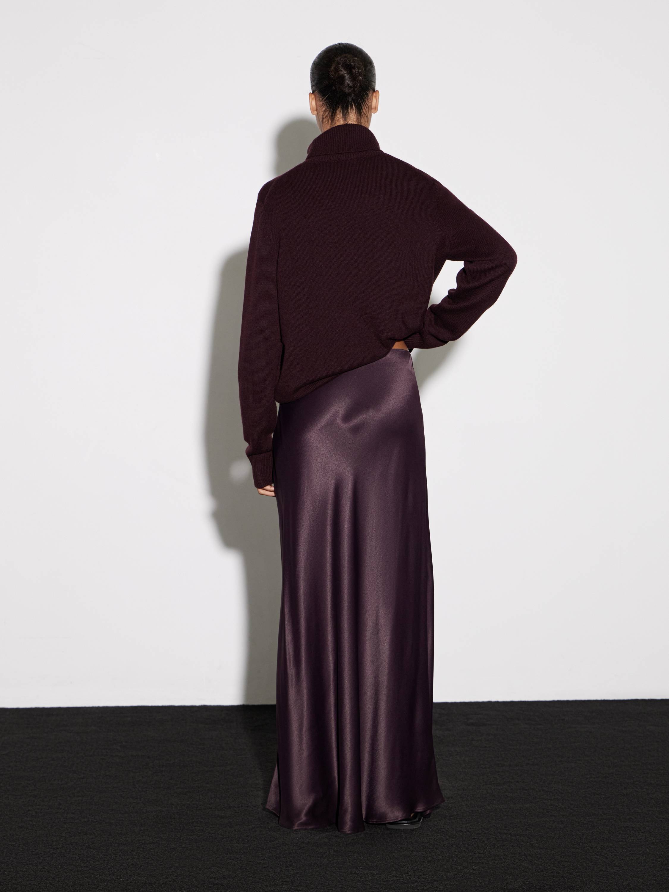 Юбка макси из 100% района Юбка макси из 100% района