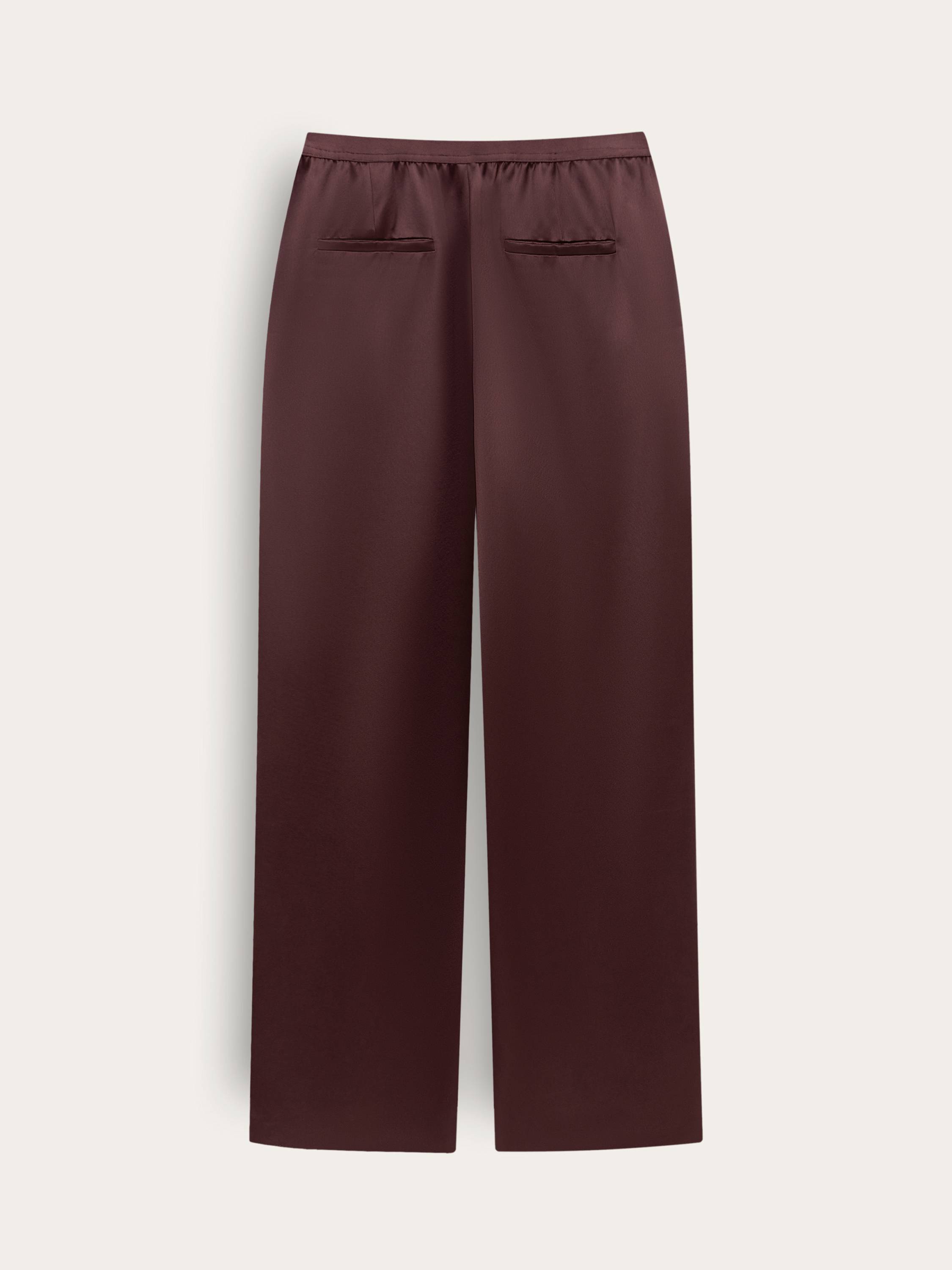 Брюки прямые из ацетата Брюки прямые из ацетата