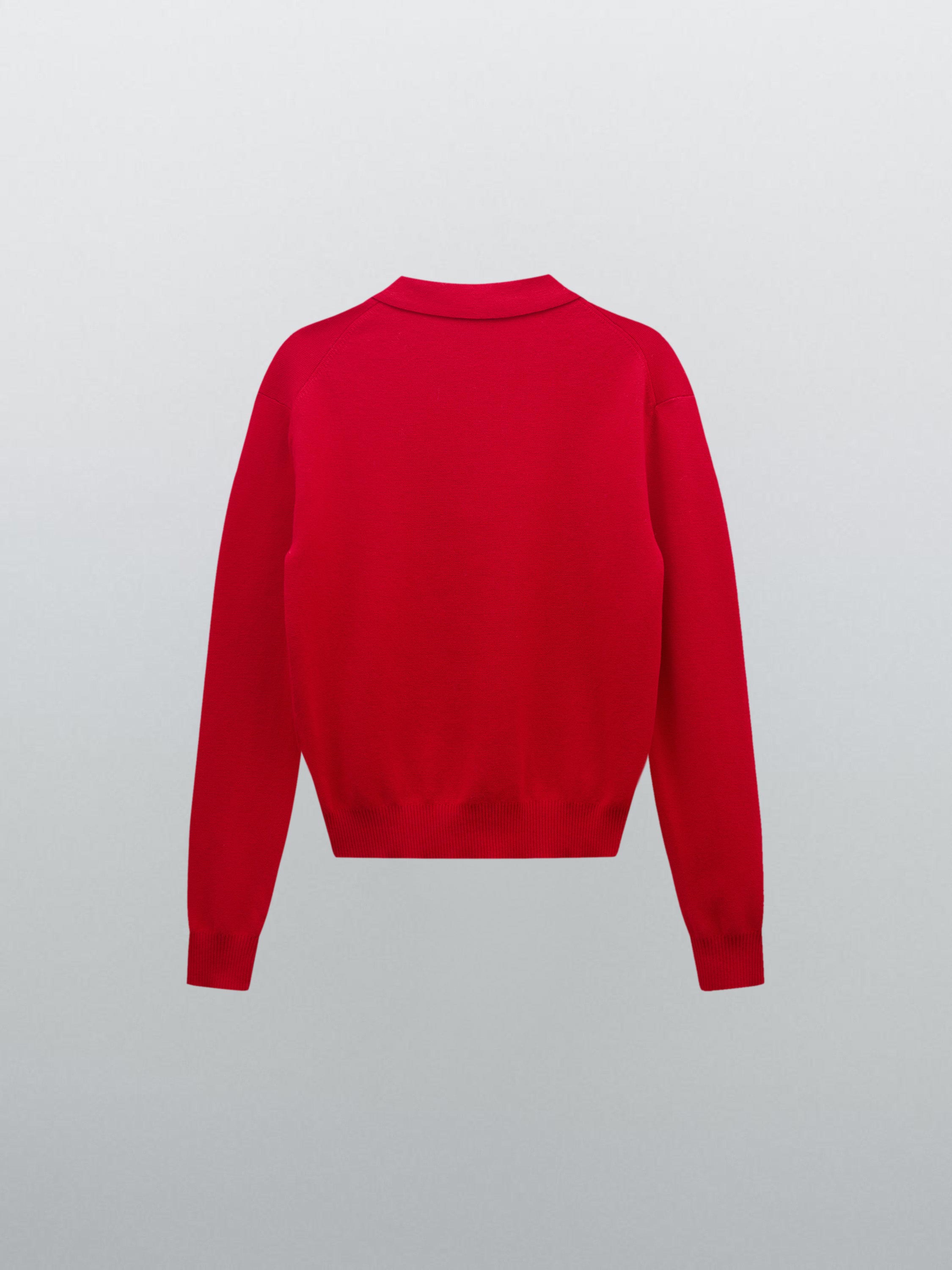 Джемпер-поло на молнии из хлопка Джемпер-поло на молнии из хлопка