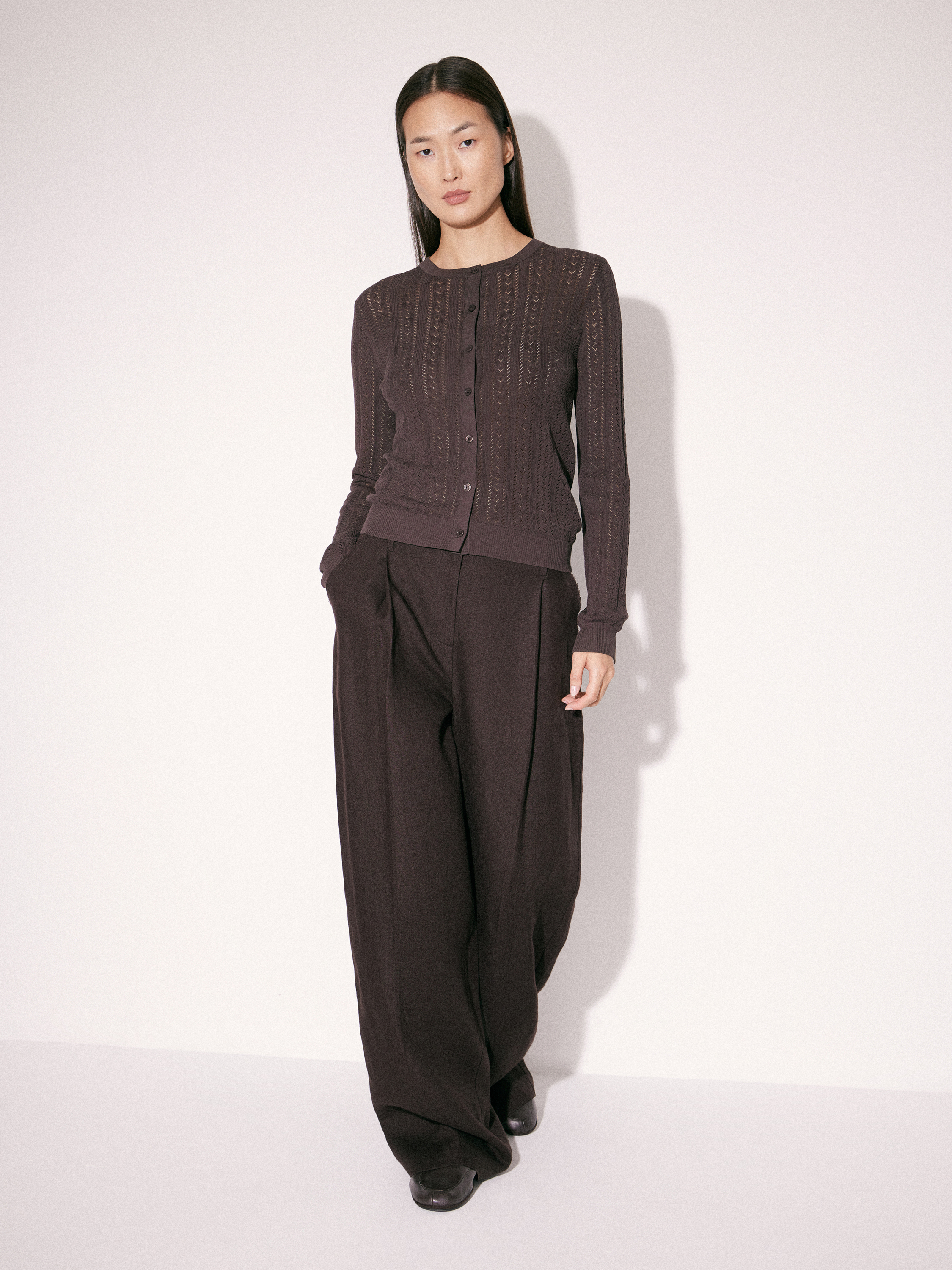 Джемпер из хлопка с шелком Джемпер из хлопка с шелком