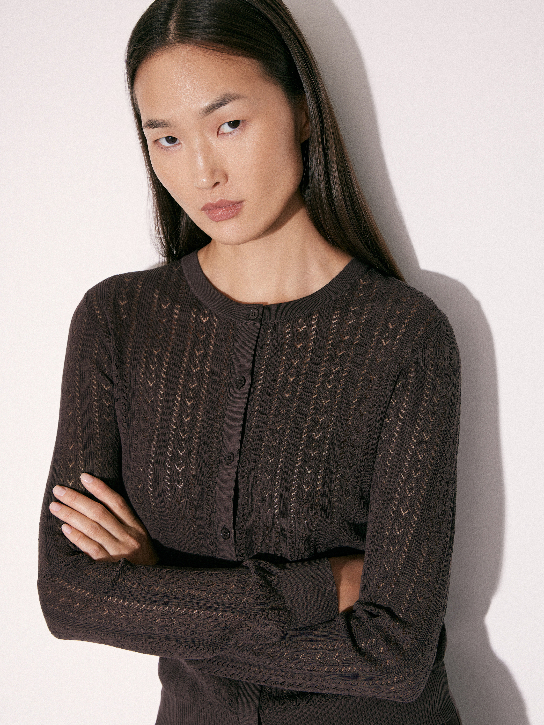 Джемпер из хлопка с шелком Джемпер из хлопка с шелком