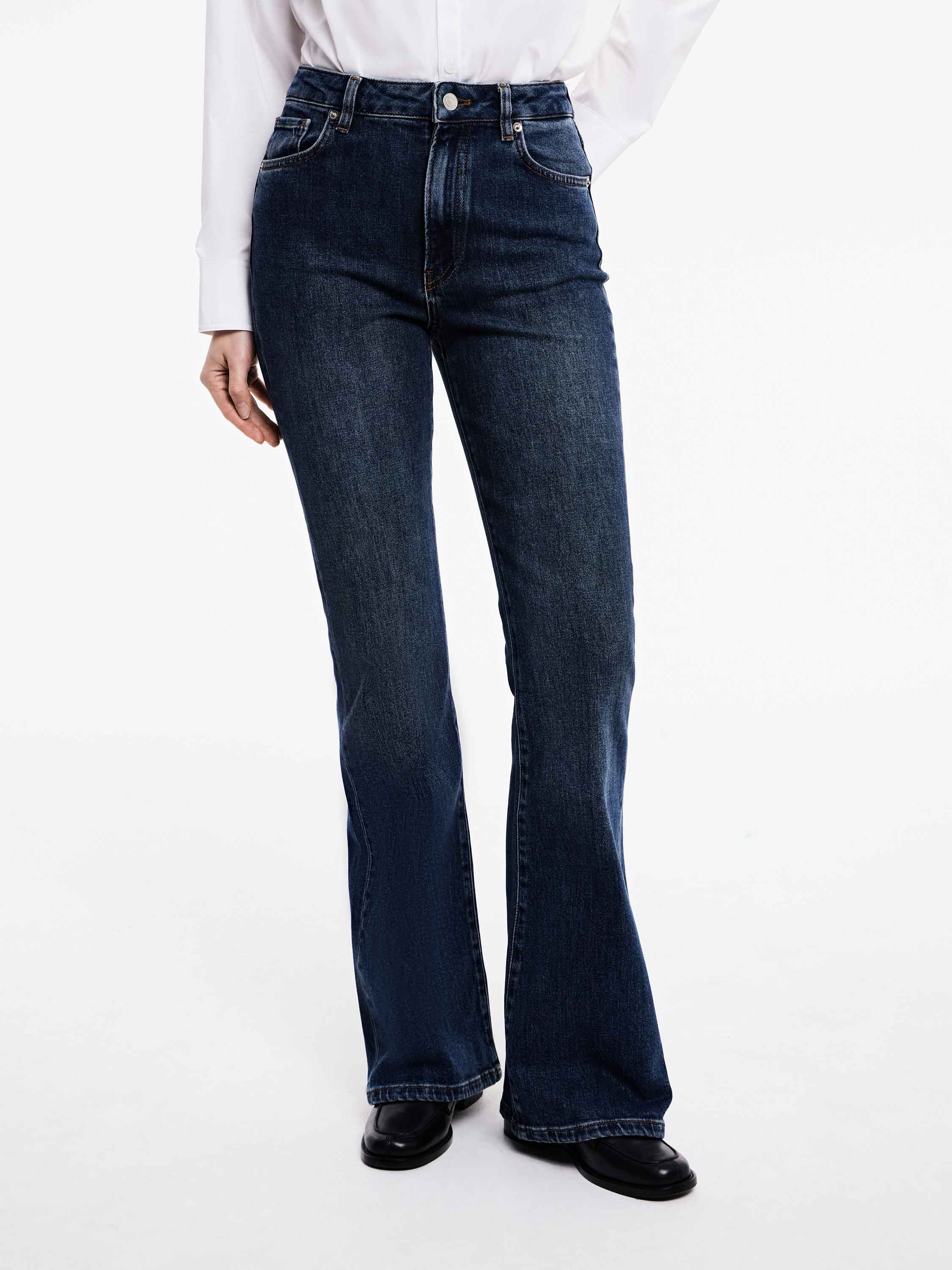 Джинсы flare Джинсы flare