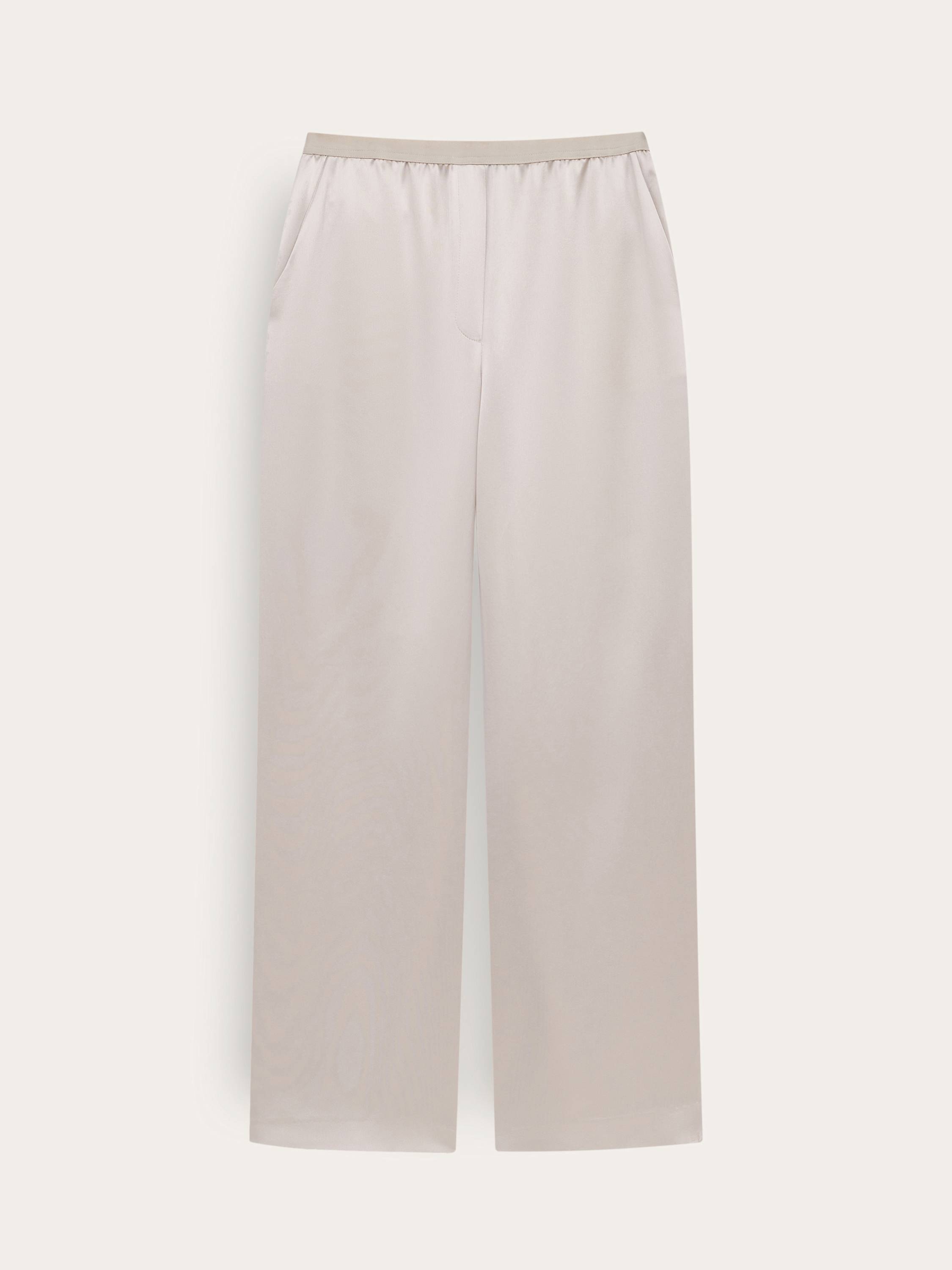 Брюки прямые из ацетата Брюки прямые из ацетата