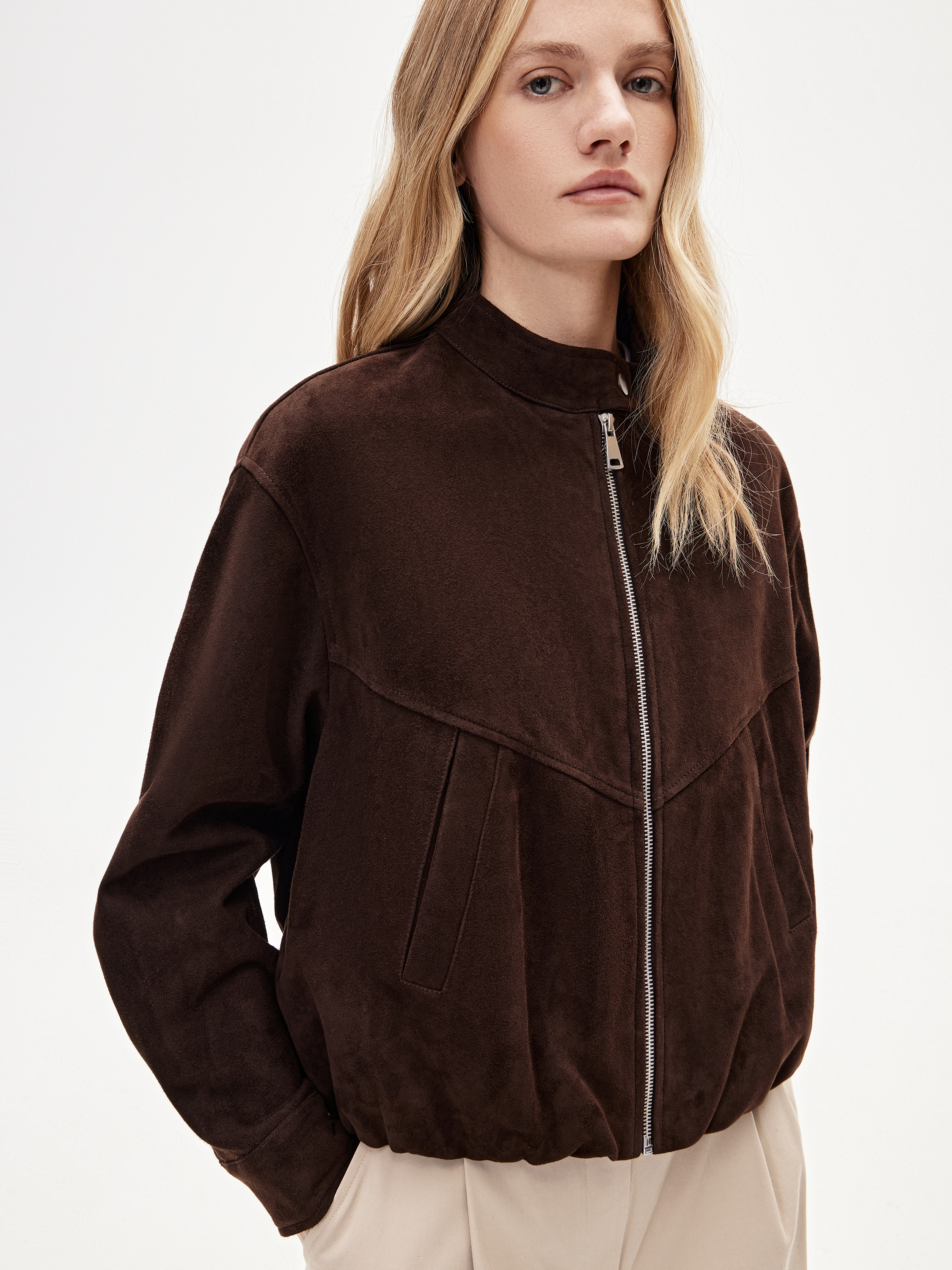 Куртка из натуральной замши Куртка из натуральной замши