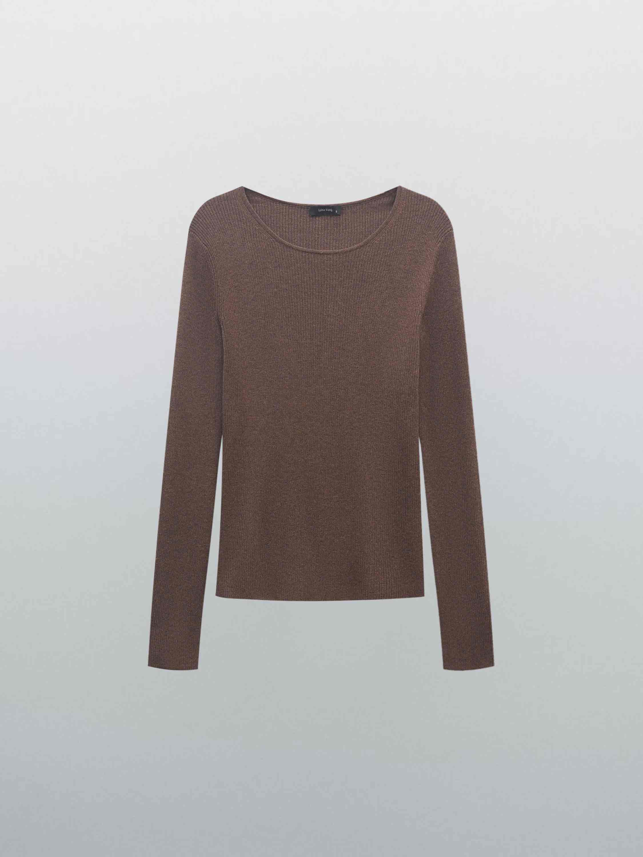 Лонгслив из мериноса Лонгслив из мериноса