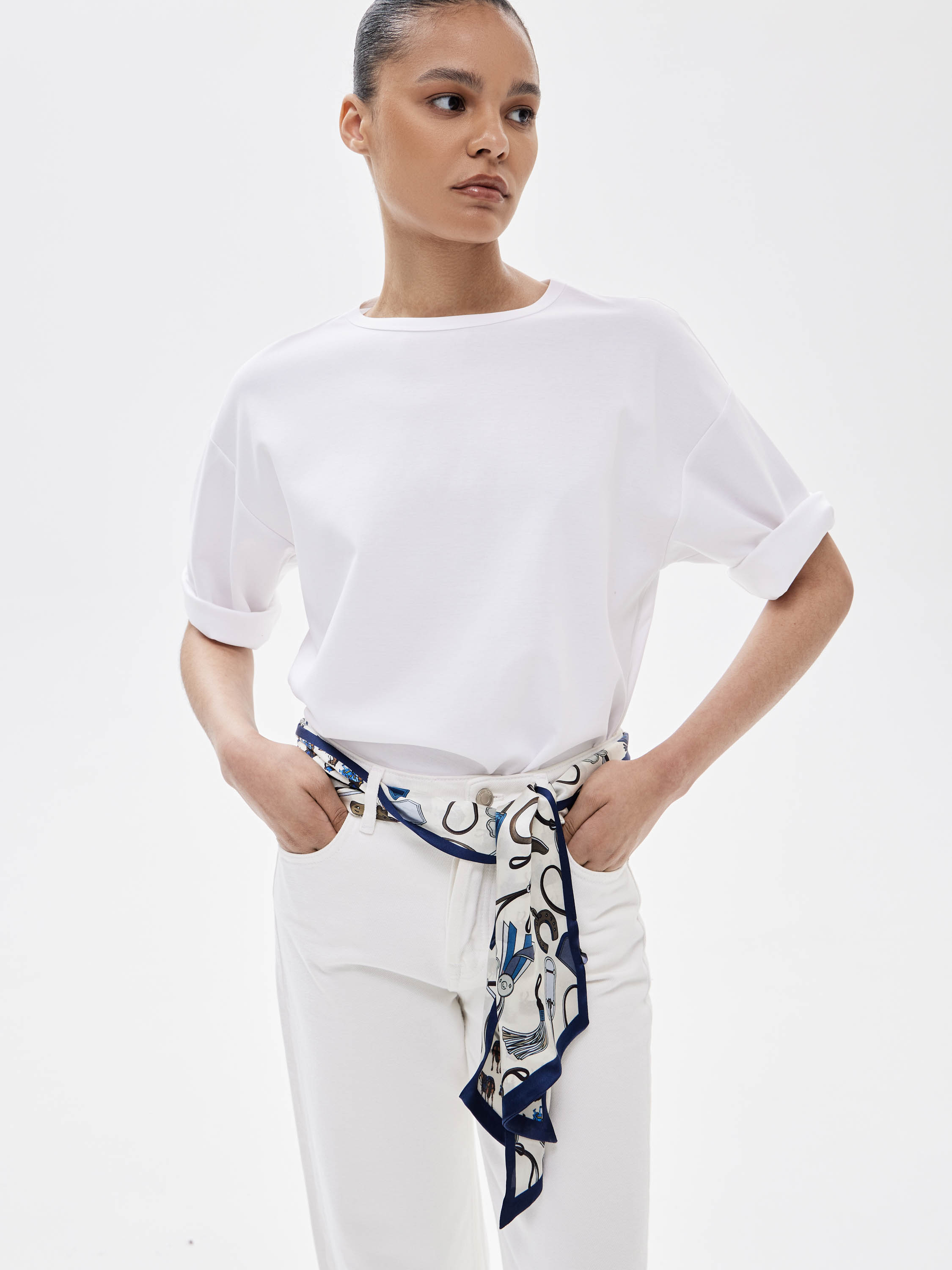 Платок-твилли из шелка Платок-твилли из шелка