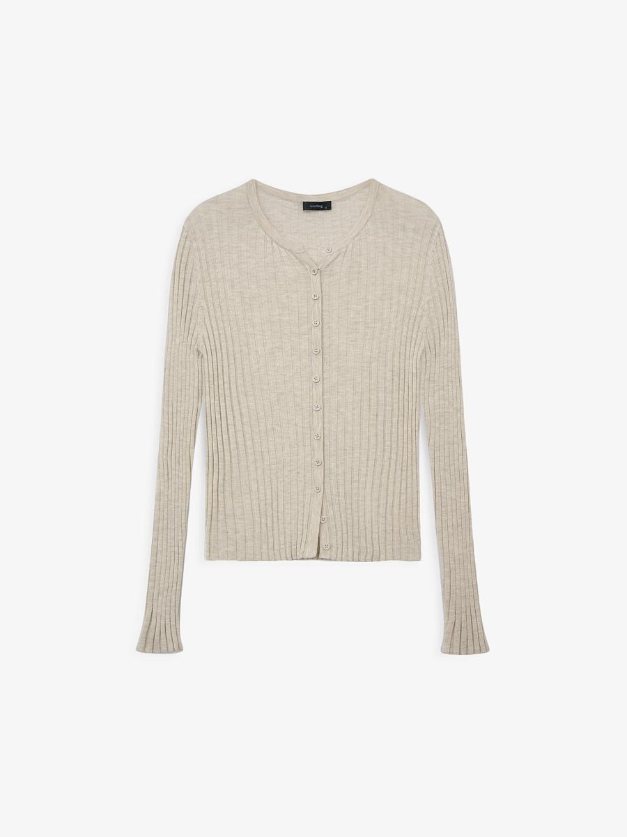 LWWA-206005 Кардиган (кремовый, L)