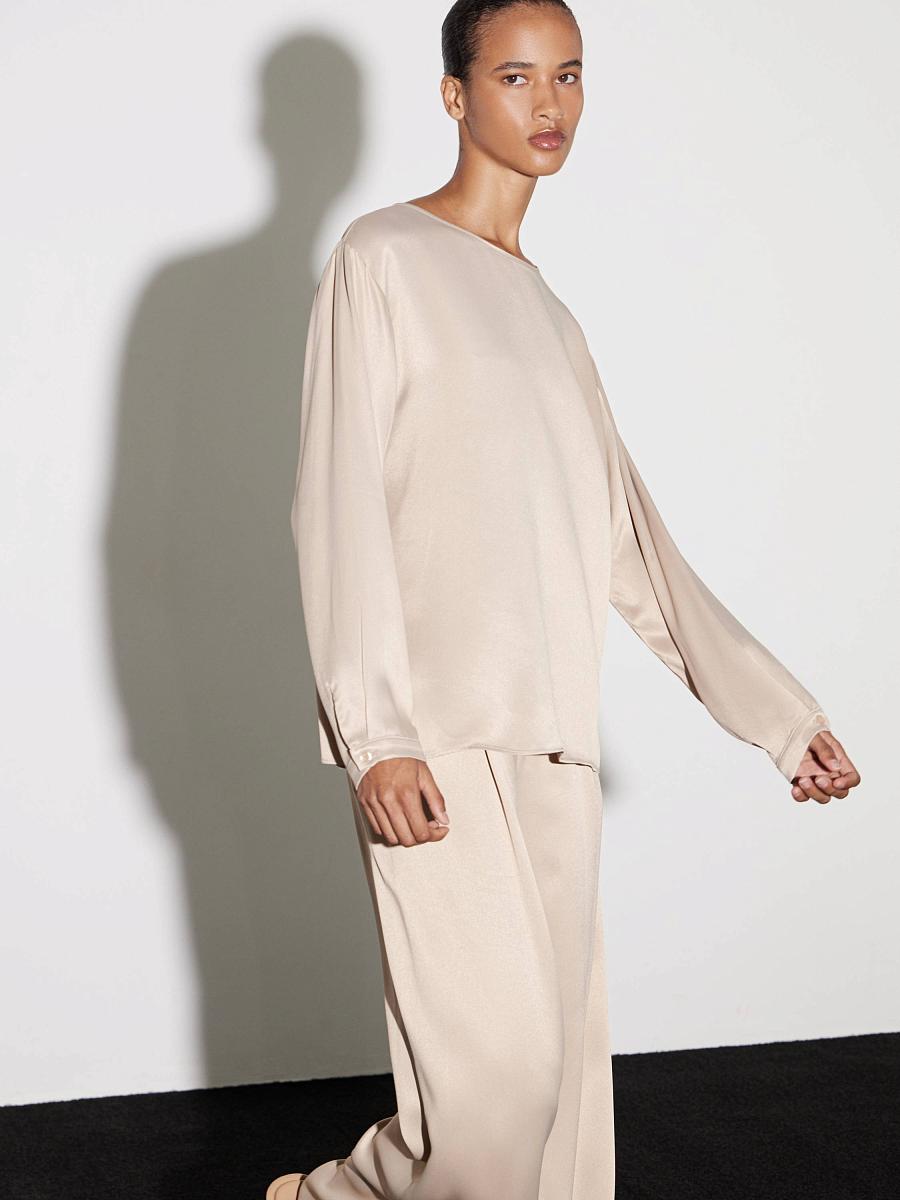 LWWN-165005 Блуза (бежевый, XS)